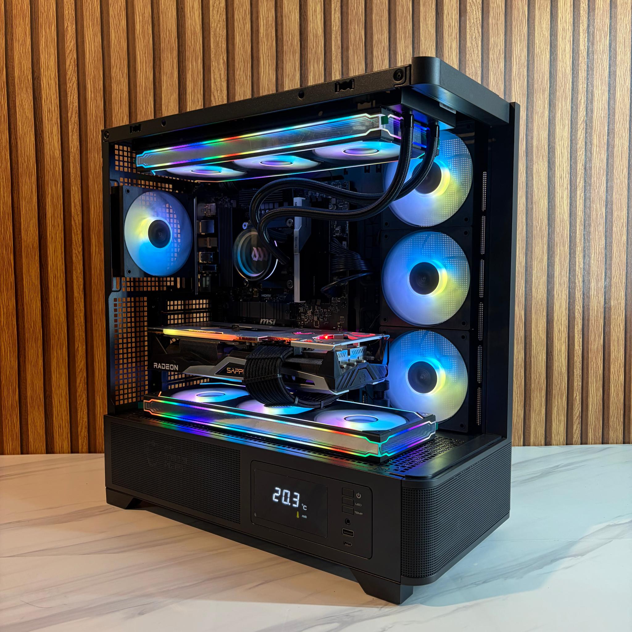 RX 6900XT 16GB | RYZEN 5 9600X | 24GB DDR5 | 2TB NVME | 360MM AIO