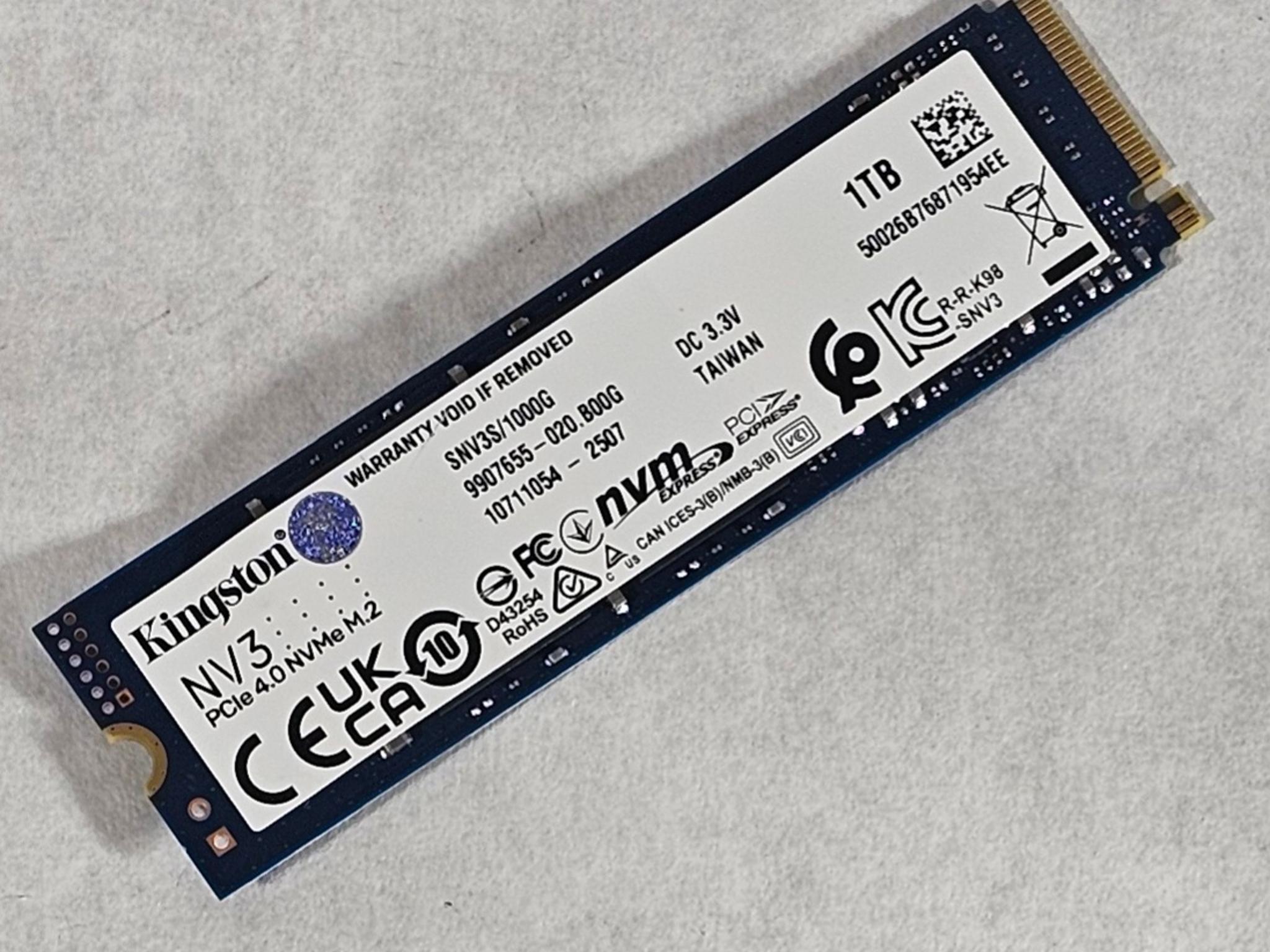 1TB NVMe M.2 SSD Kingston