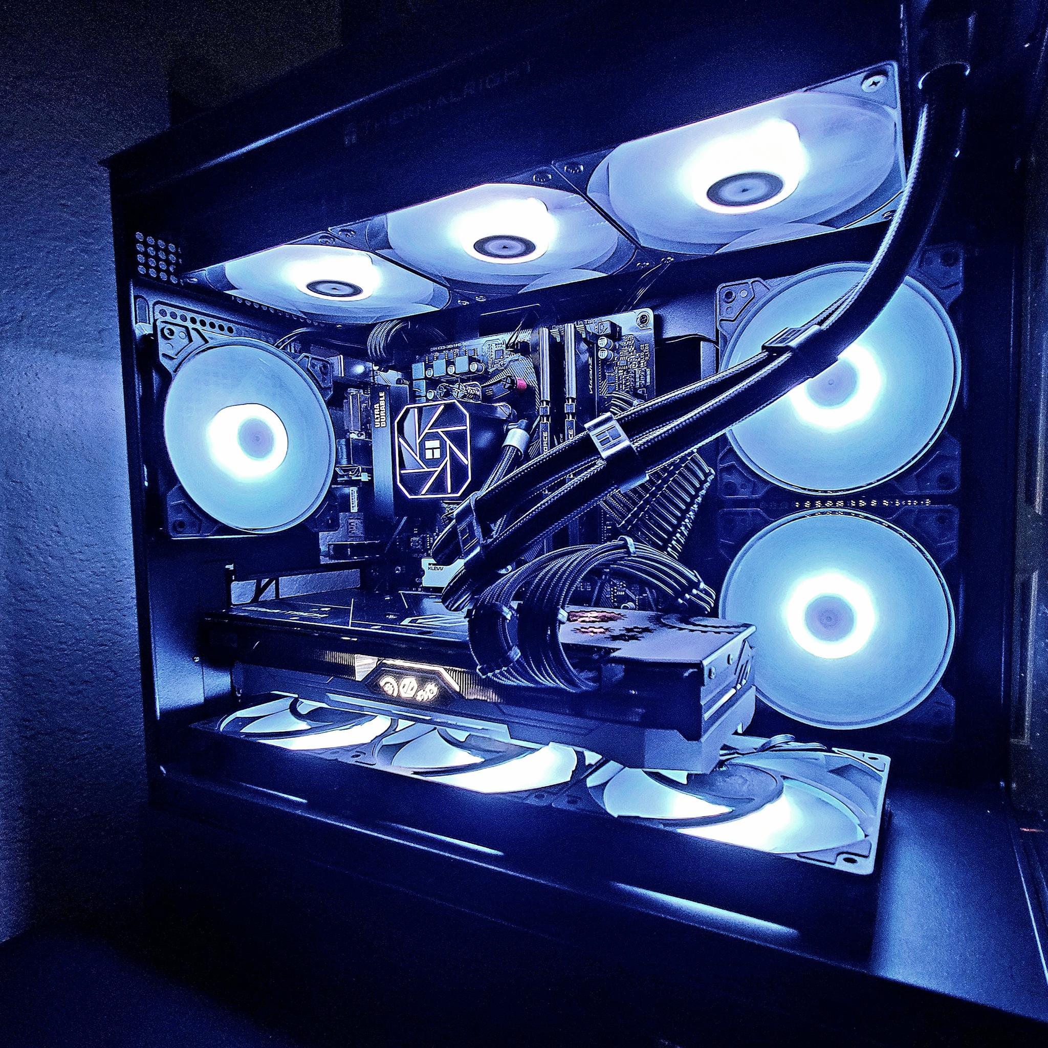⚫🔥 Midnight Ember 🔥⚫ | Ryzen 5 + RX 5700XT | High FPS 1080p Gaming PC
