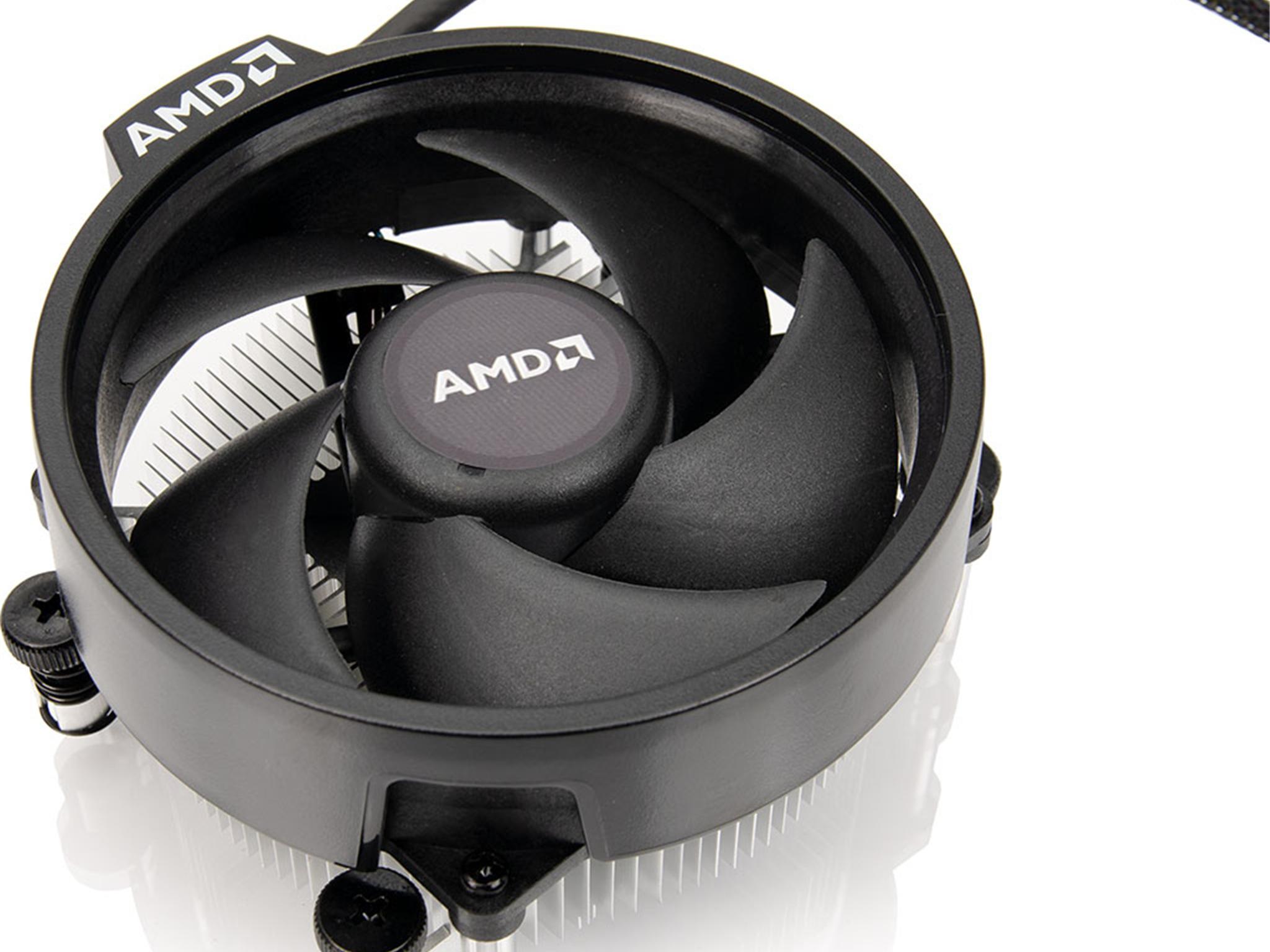 AMD Wraith Stealth Socket AM4 4-Pin Connector CPU Cooler with Aluminum Heatsink