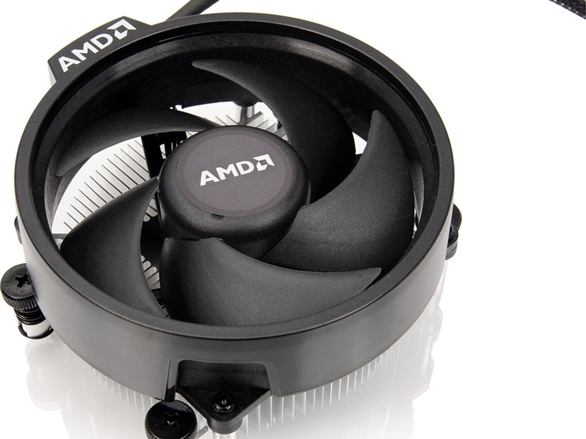 AMD Wraith Stealth Socket AM4 4-Pin Connector CPU Cooler with Aluminum Heatsink
