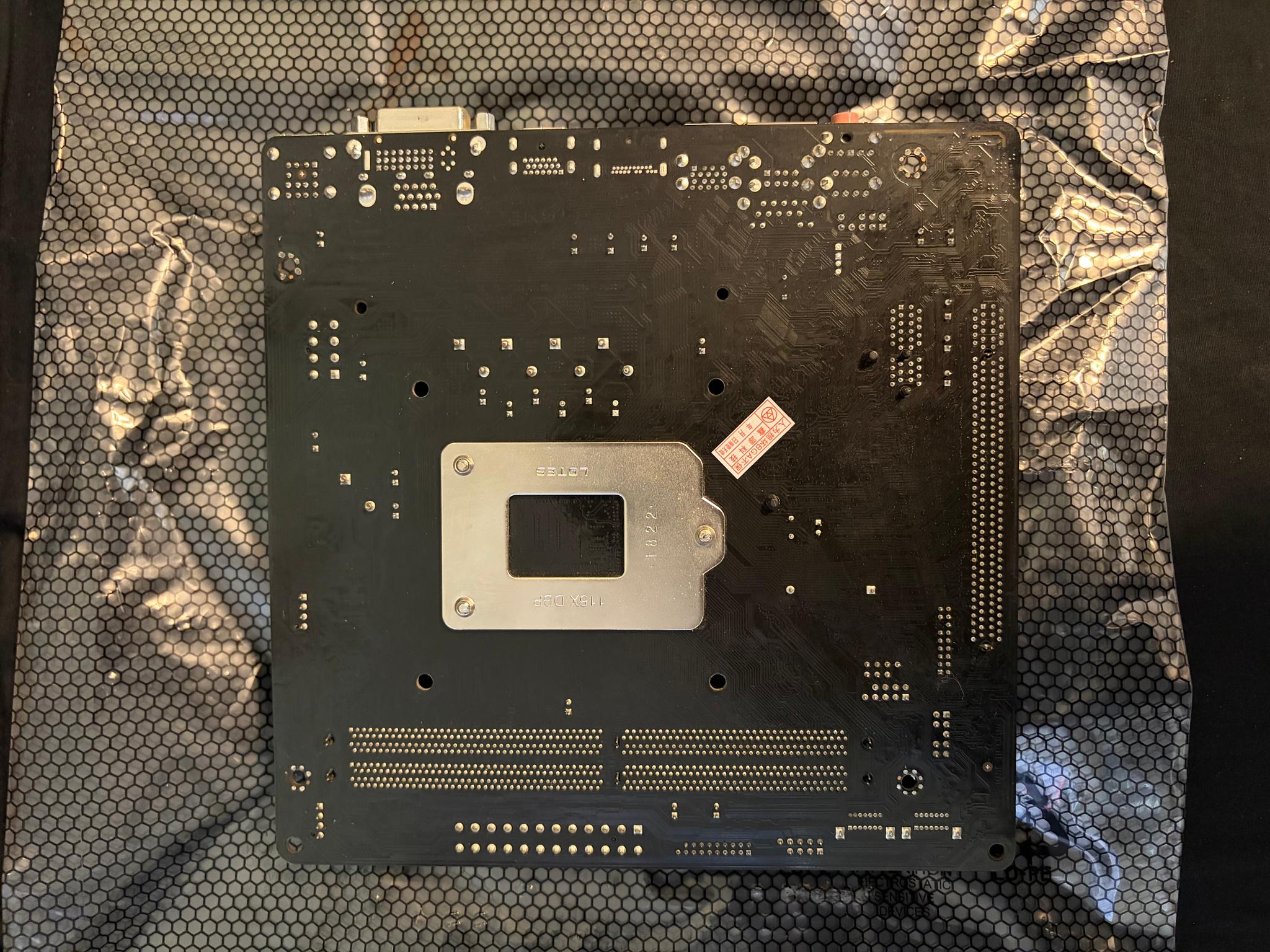 Intel Core i5-8400 and ASRock H310M-HDV