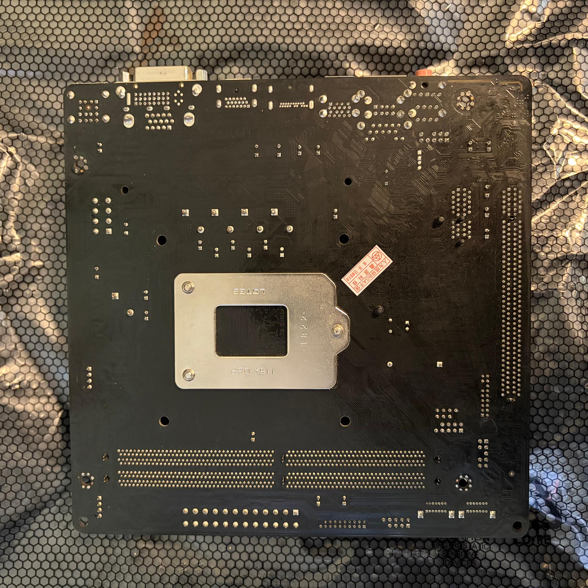 Intel Core i5-8400 and ASRock H310M-HDV