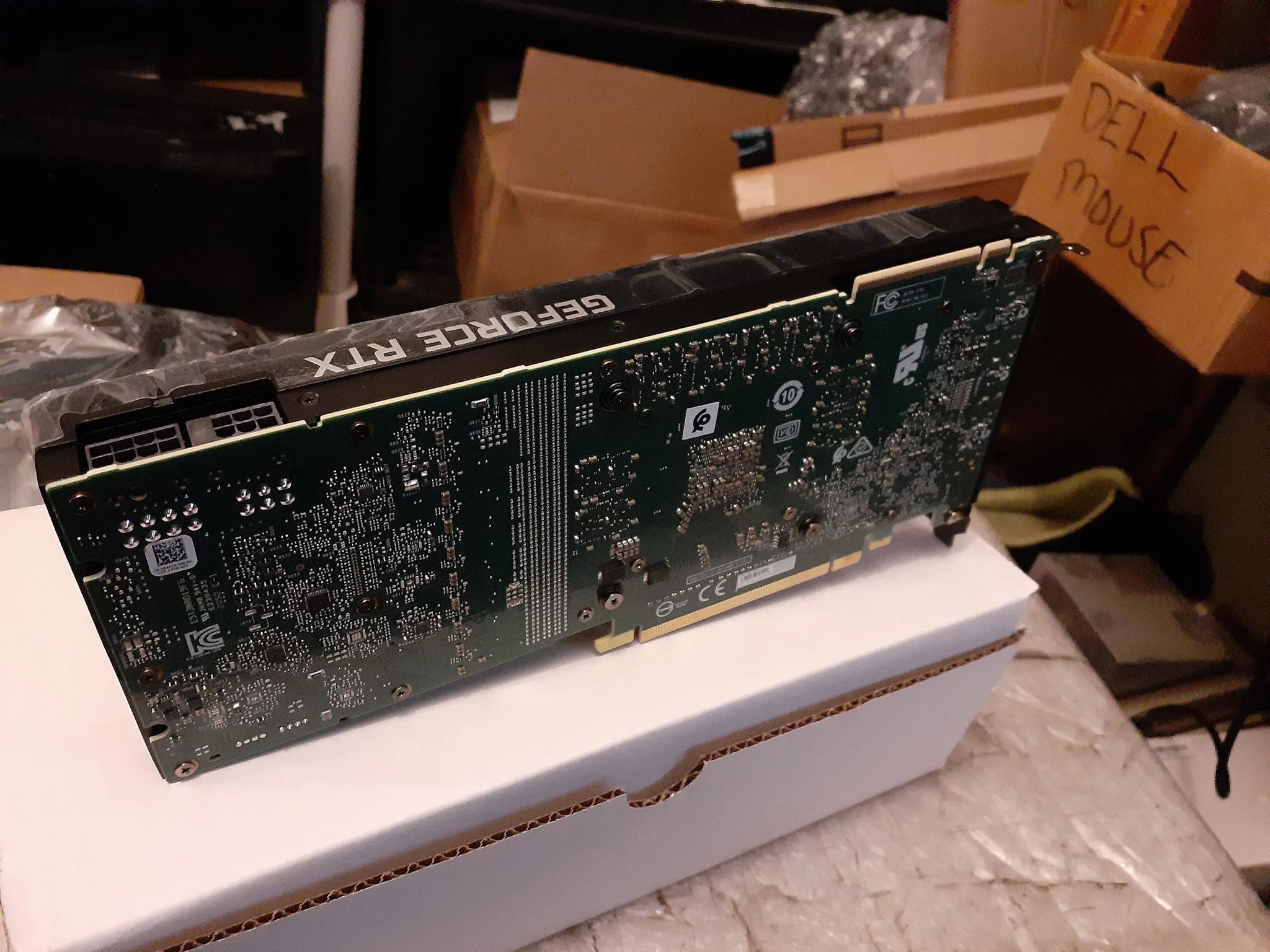 Brand New - Dell OEM Nvidia  RTX 2080 Super 8 gig Video Card