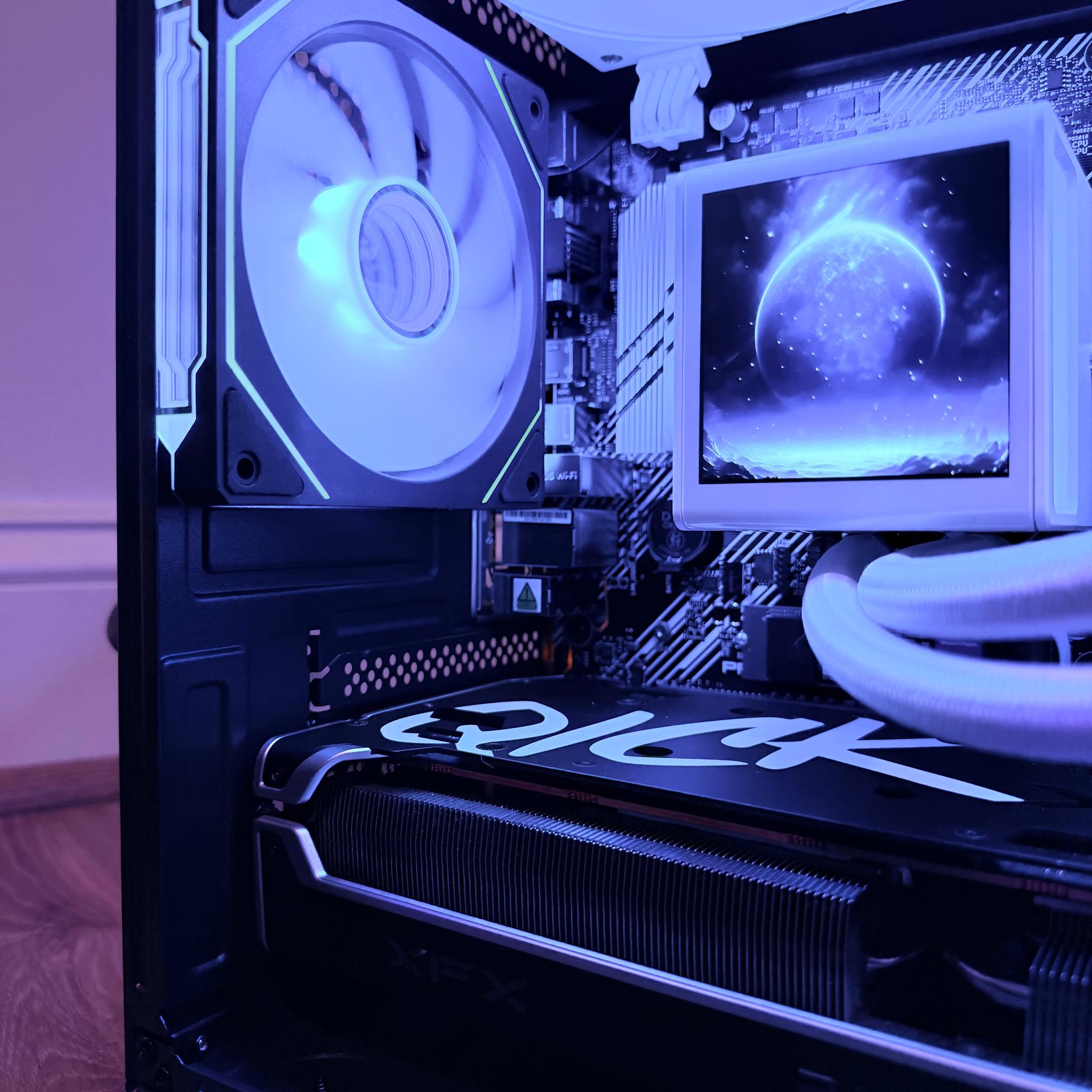 🌕"Lunar Mirage "🌕| 1440p/4k Gaming | Ryzen 7 5700X3D | RX 6700 XT 12GB | 32B Ram | 1.5tb Storage