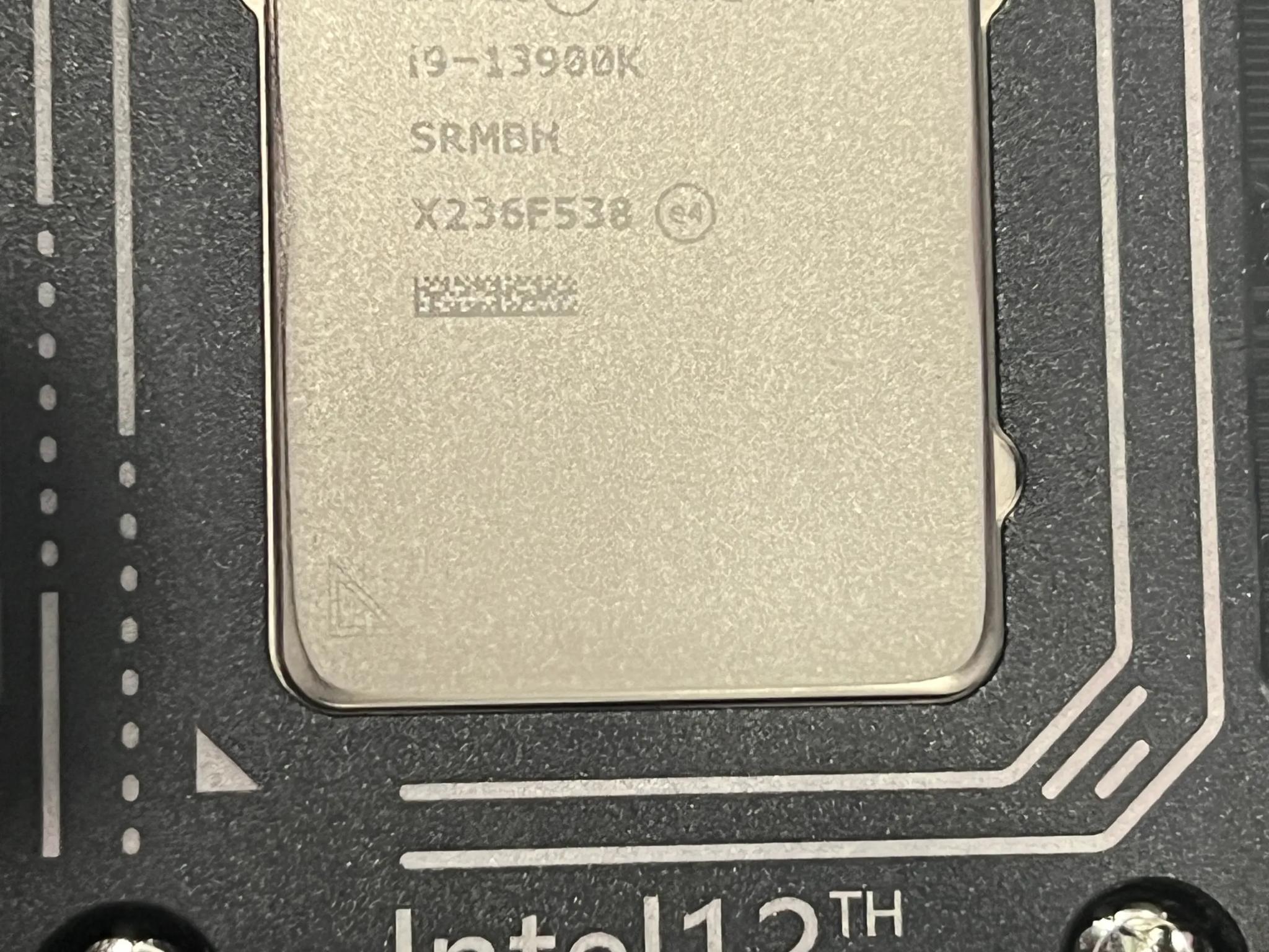 INTEL CORE I9-13900K W/ MSI MPG Z790 CARBON WIFI and INTEL CONTACT FRAME