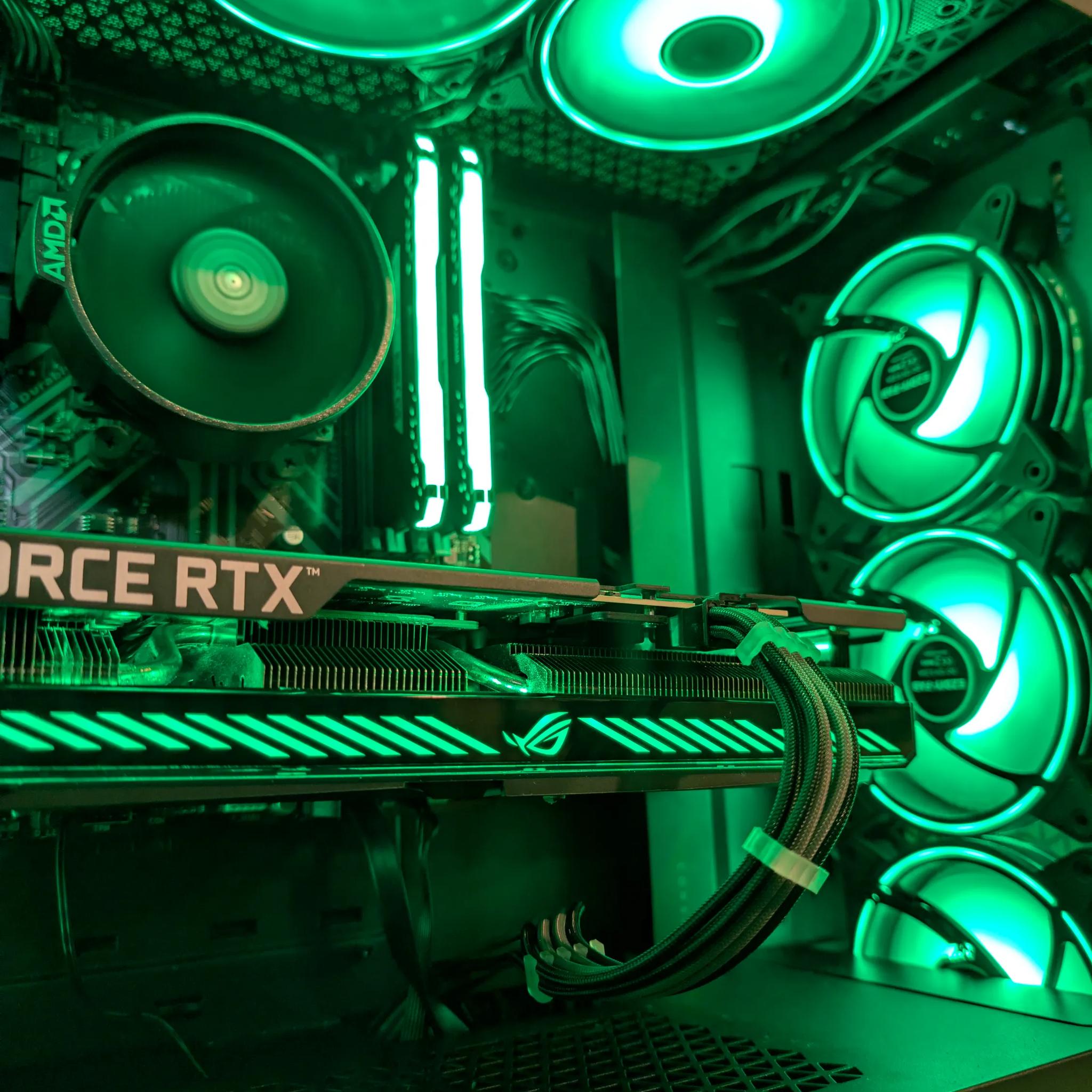 Ryzen 5 5600X, STRIX RTX 3060, 32GB Ram || GAMING AND STREAMING PC ||