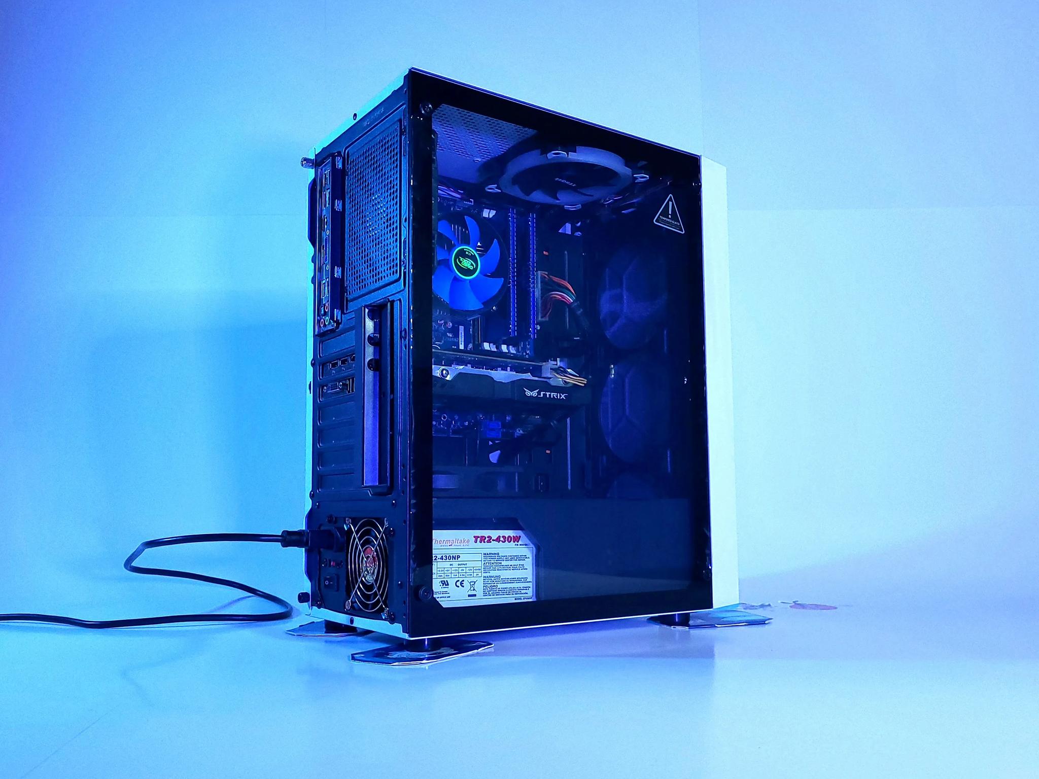 Fre Elo.1 Gaming PC GTX Windows 10 Intel i5 600GB Desktop Powerstation
