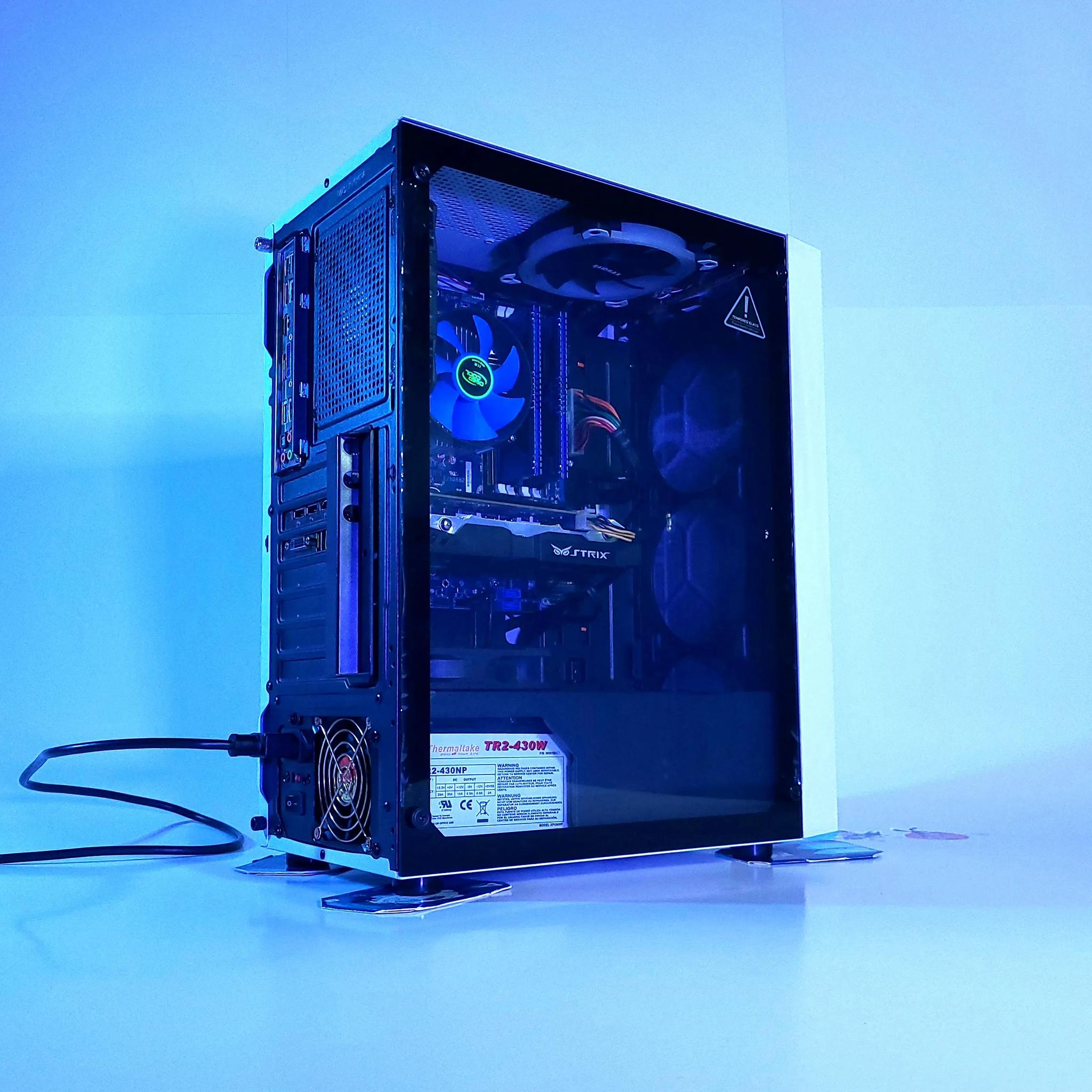 Fre Elo.1 Gaming PC GTX Windows 10 Intel i5 600GB Desktop Powerstation