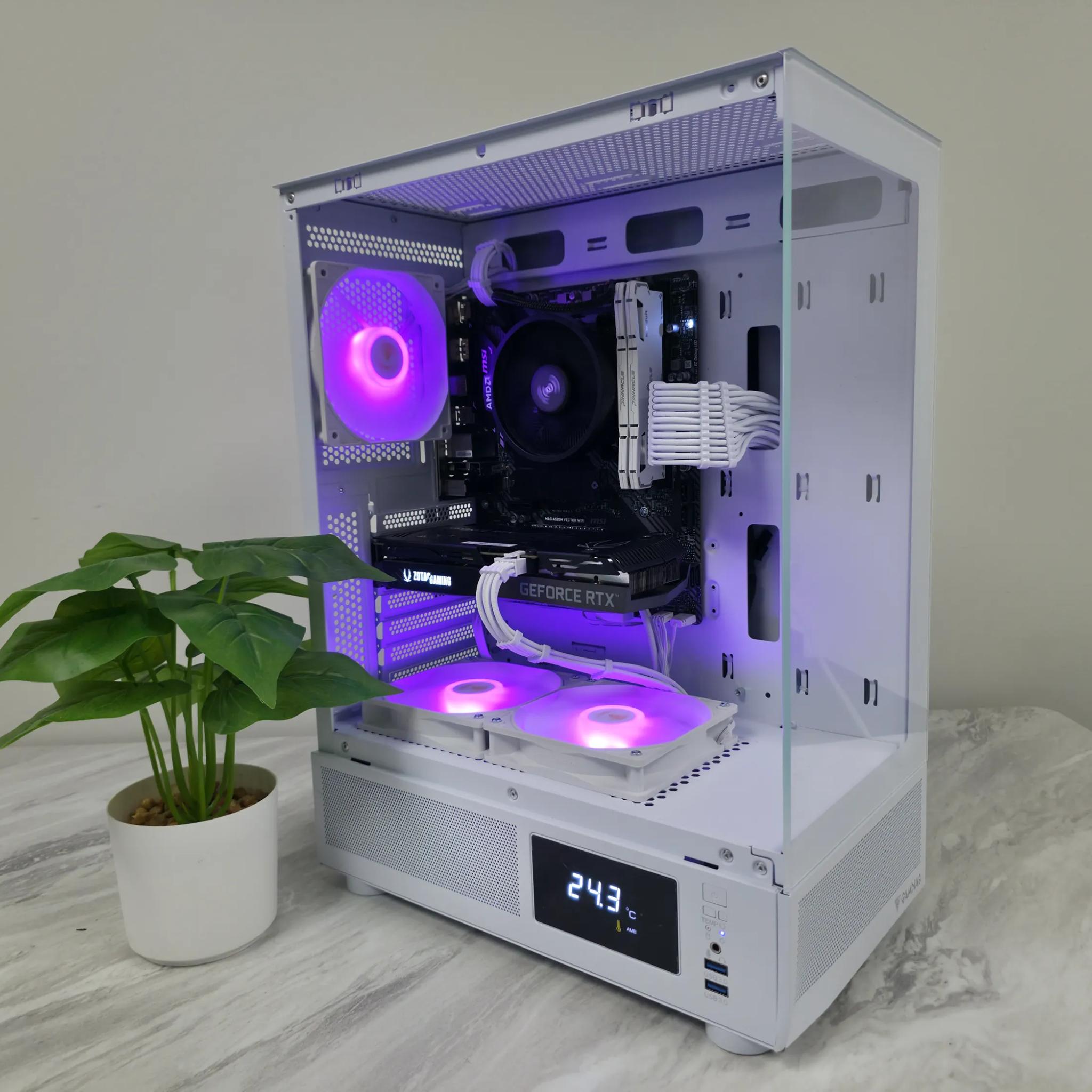 1080p / Light 1440p Gaming PC Computer (Ryzen 5600x, Zotac 3060 TI 8G, 32 GB DDR4)