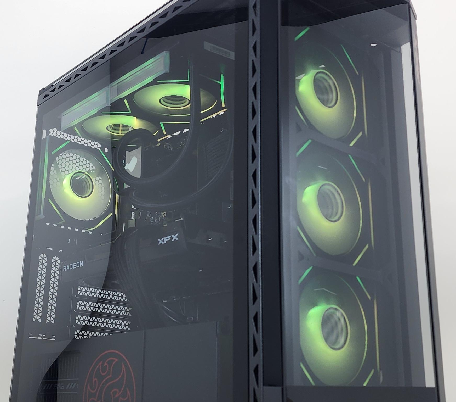 Gaming PC Ryzen 5 9600X 16GB RAM 1TB SSD RX 7600 XT 16GB Windows 11 Computer