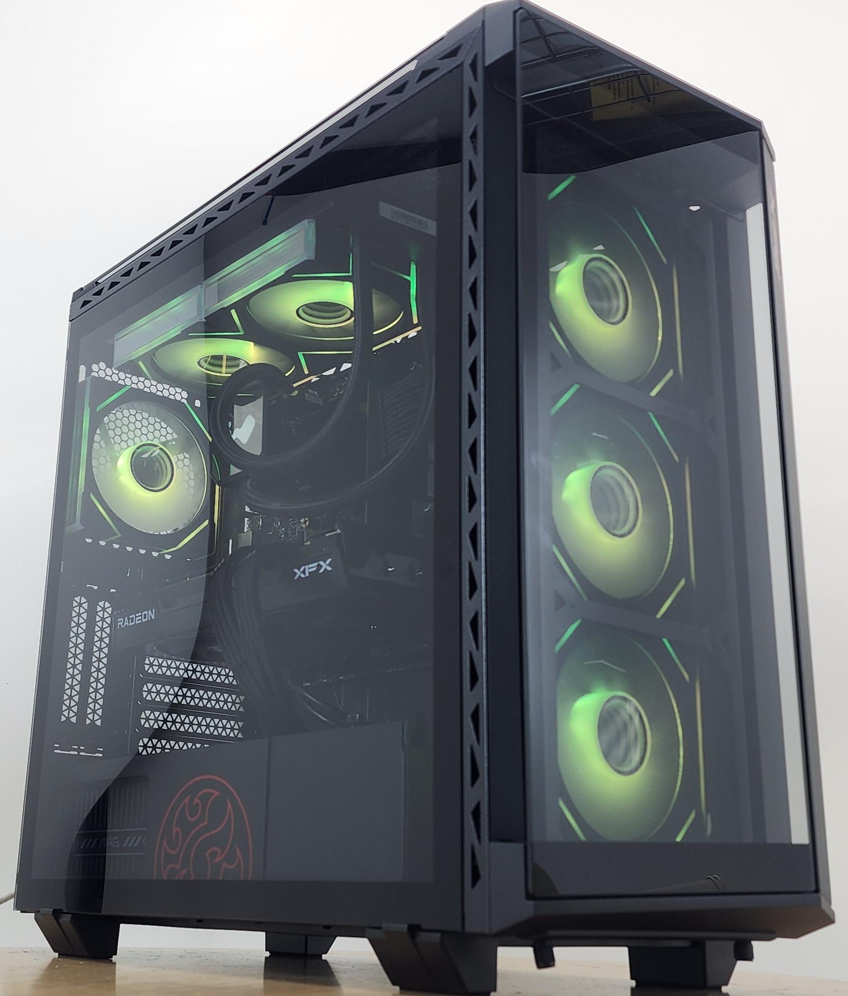 Gaming PC Ryzen 5 9600X 16GB RAM 1TB SSD RX 7600 XT 16GB Windows 11 Computer