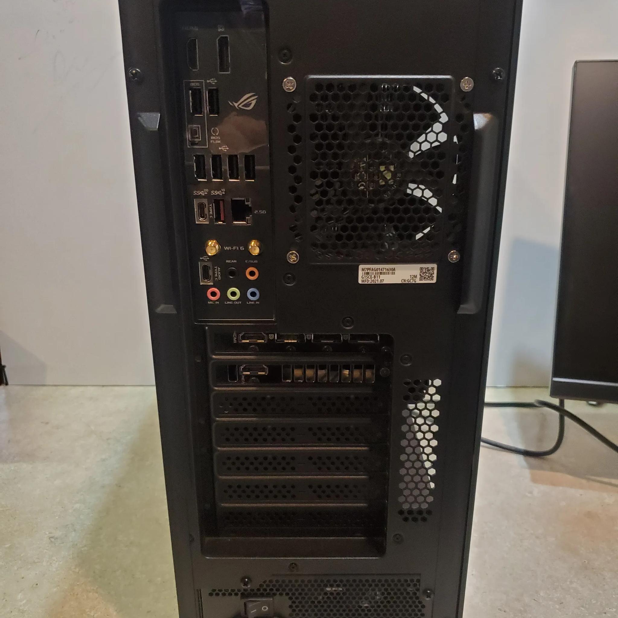 Asus ROG G15CE Gaming Computer 3080 GPU
