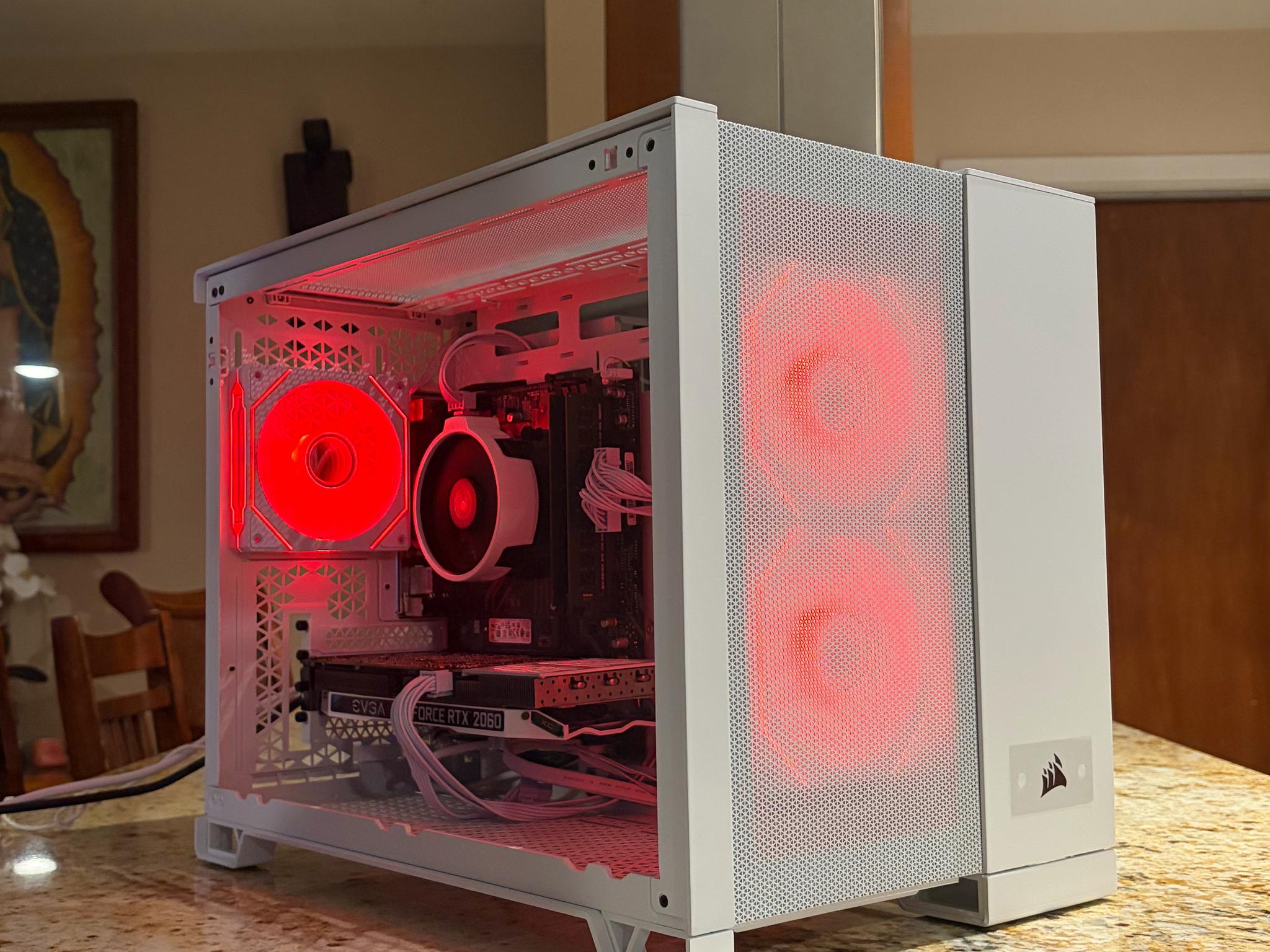 White Gaming PC | RTX 2060 6GB | RYZEN 7 2700X| 16GB RAM | 500GB SSD | Wi-Fi + Bluetooth