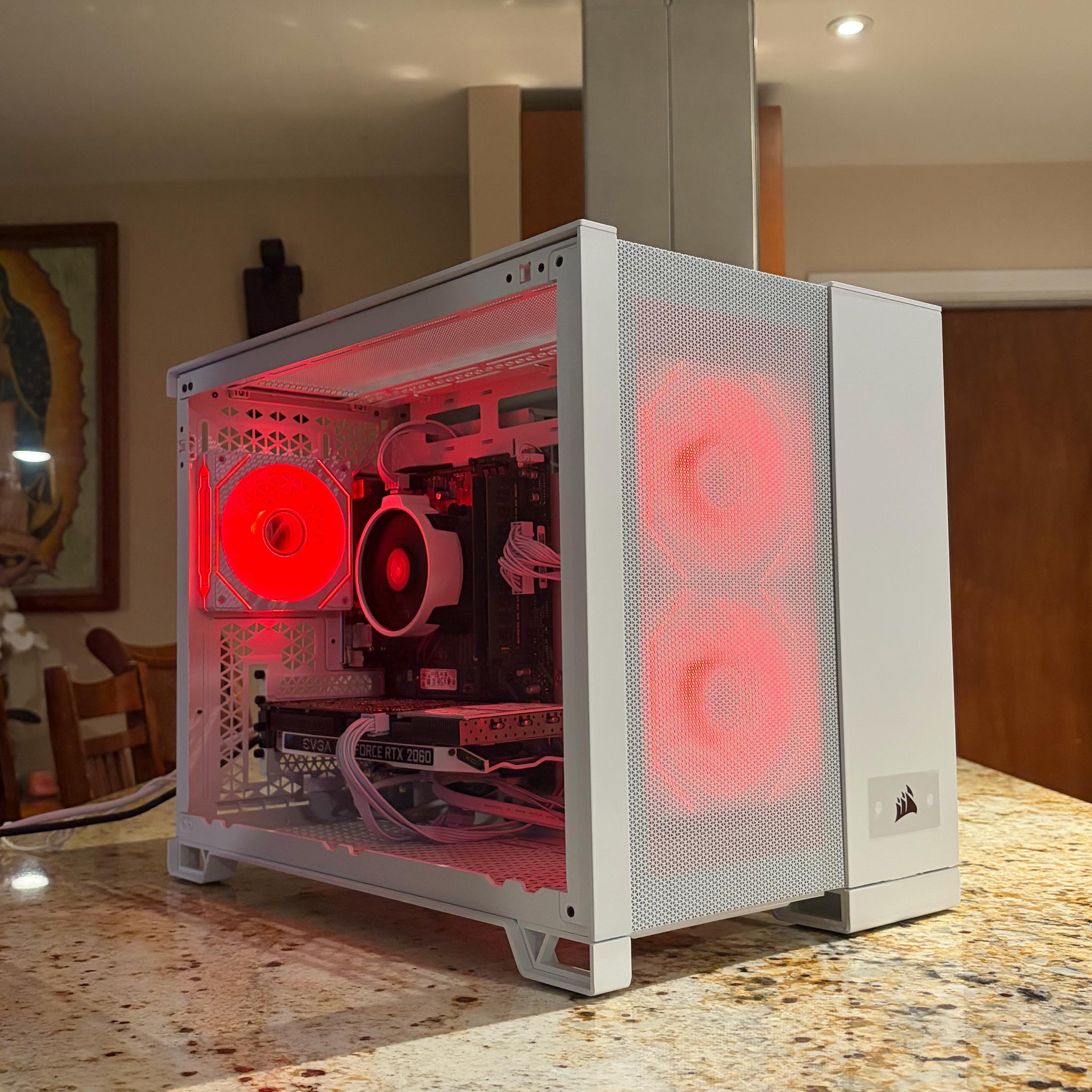 White Gaming PC | RTX 2060 6GB | RYZEN 7 2700X| 16GB RAM | 500GB SSD | Wi-Fi + Bluetooth