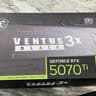 DAMAGED - MSI GeForce RTX 5070 Ti 16G VENTUS 3X OC