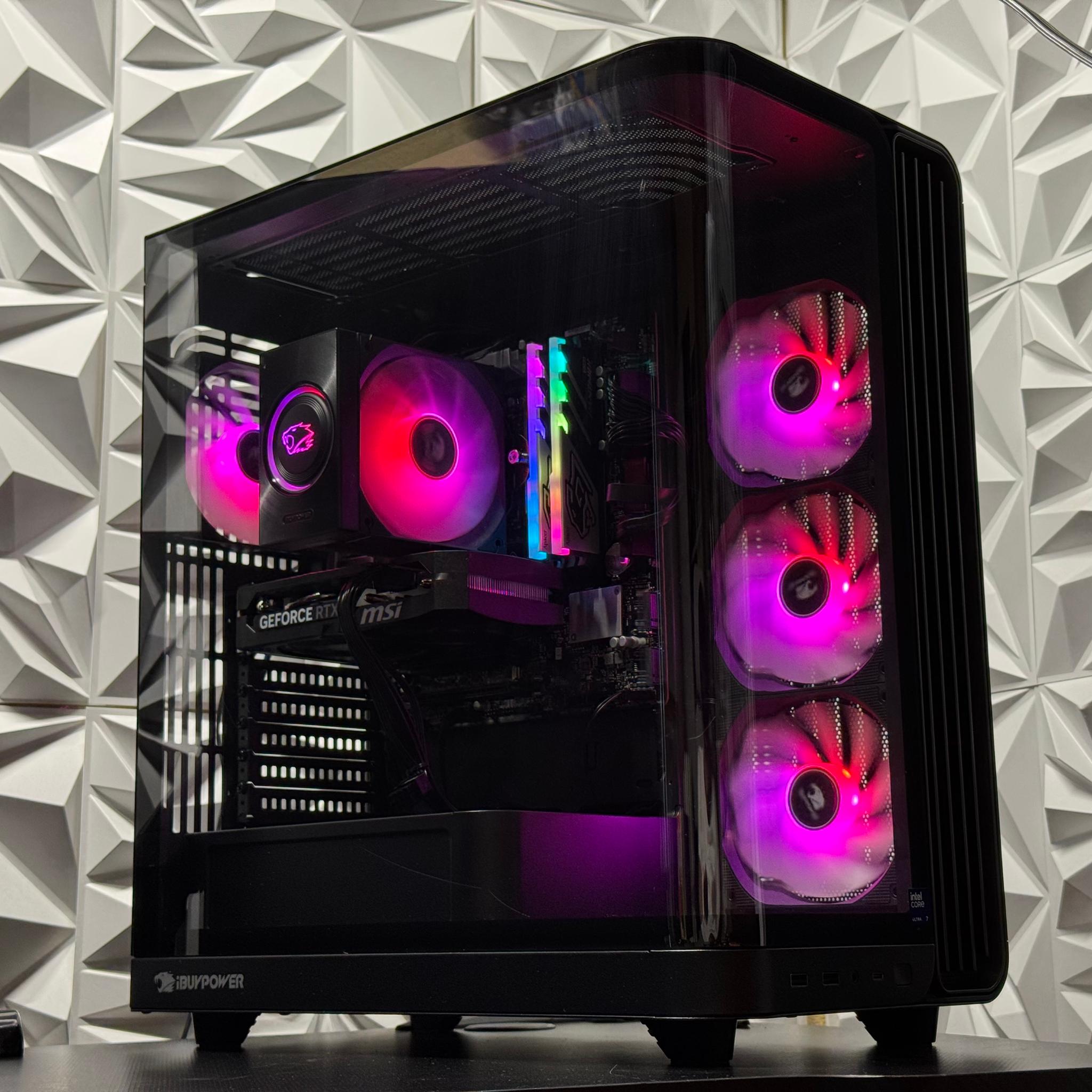 RTX 5060 / Ultra 7 265F / 32GB DDR5 Ram / 1TB SSD / Gaming pc / streaming pc / work pc