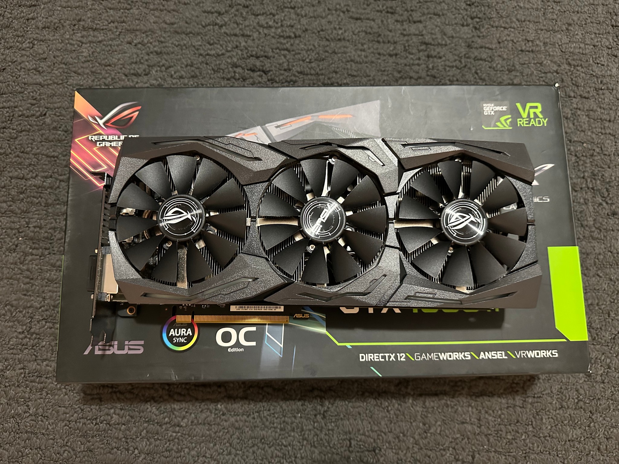 Asus ROG Strix GeForce GTX 1080 Ti Gaming OC Edition