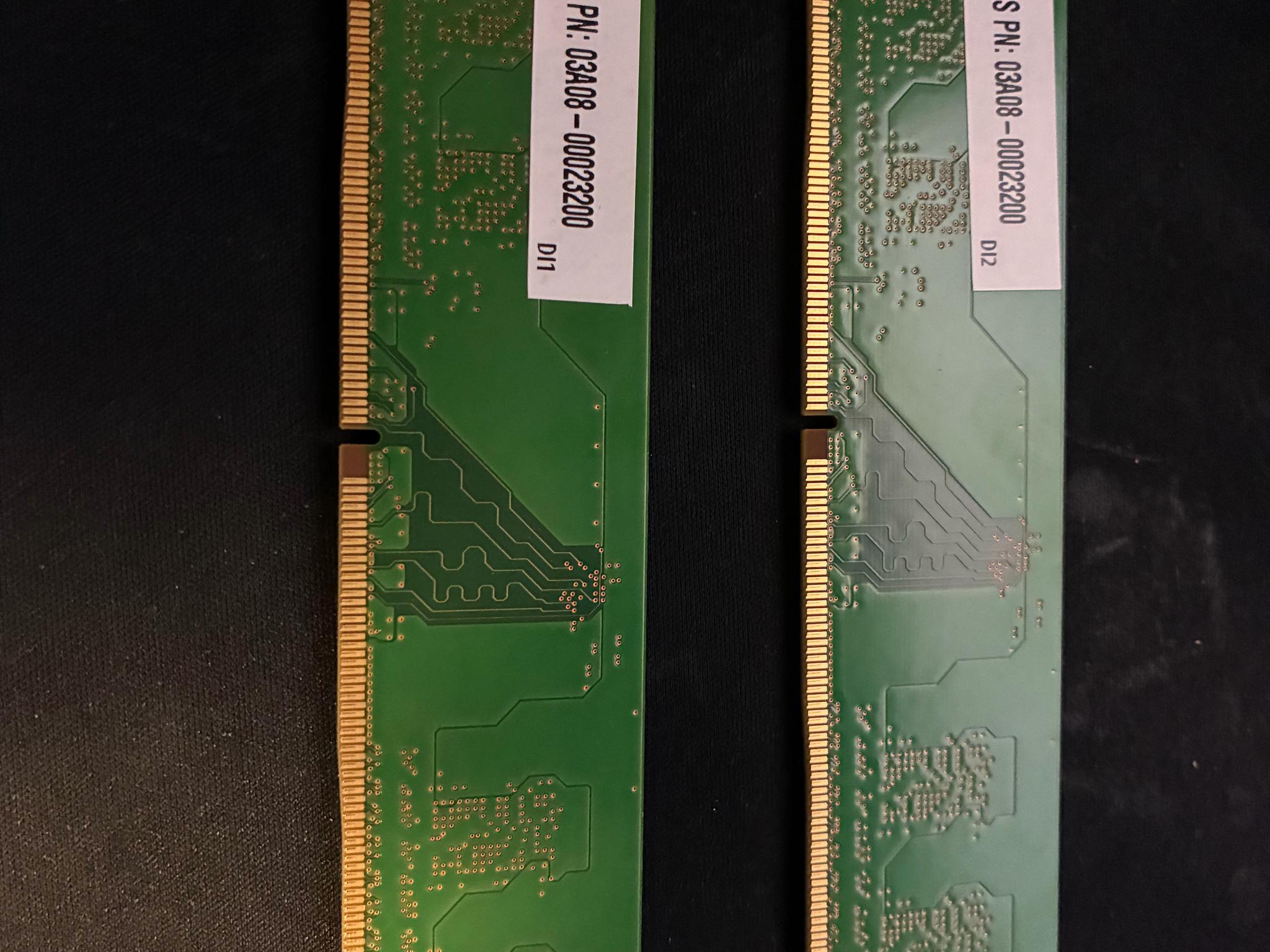 2x8 DDR4 RAM 2400 M/T