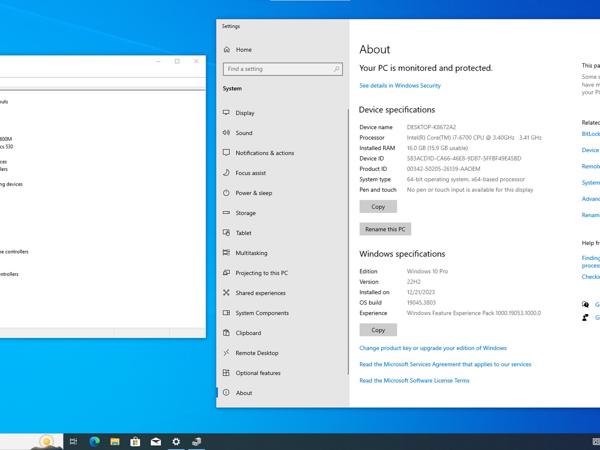 i7 6700/rx 6600m 2TB m.2 SSD. Gaming Workstation (Ultimate price to performance PC)