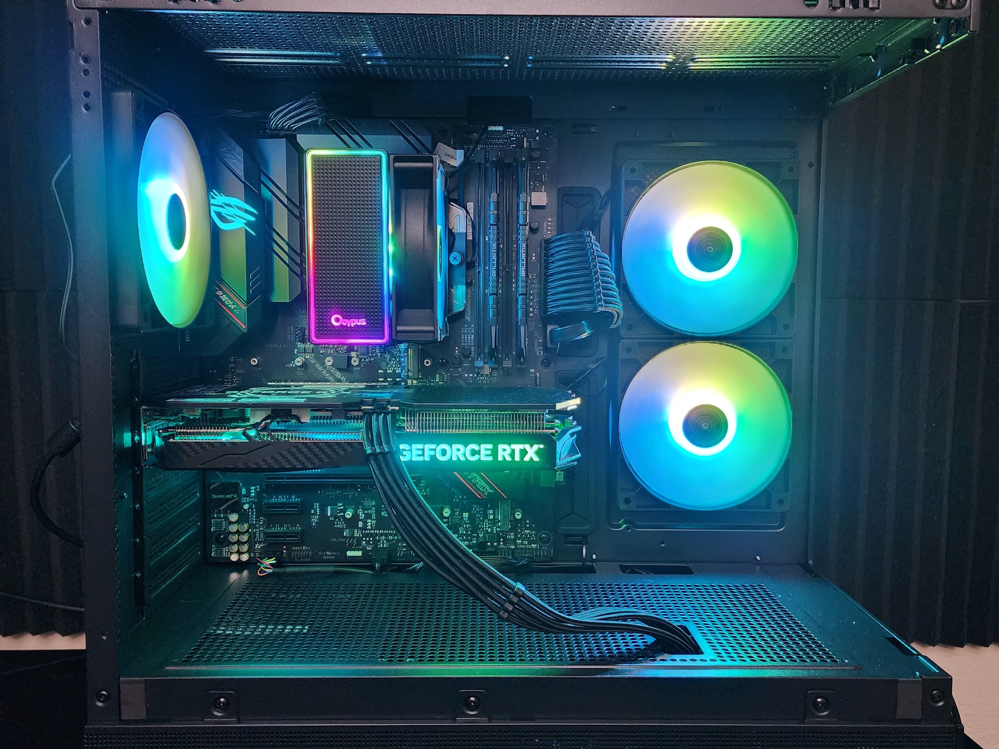 🌈RAINBOW🌈 1440p Gaming | 4060 Ti 8G | Ryzen 7 3800x | 32G RAM | 1TB