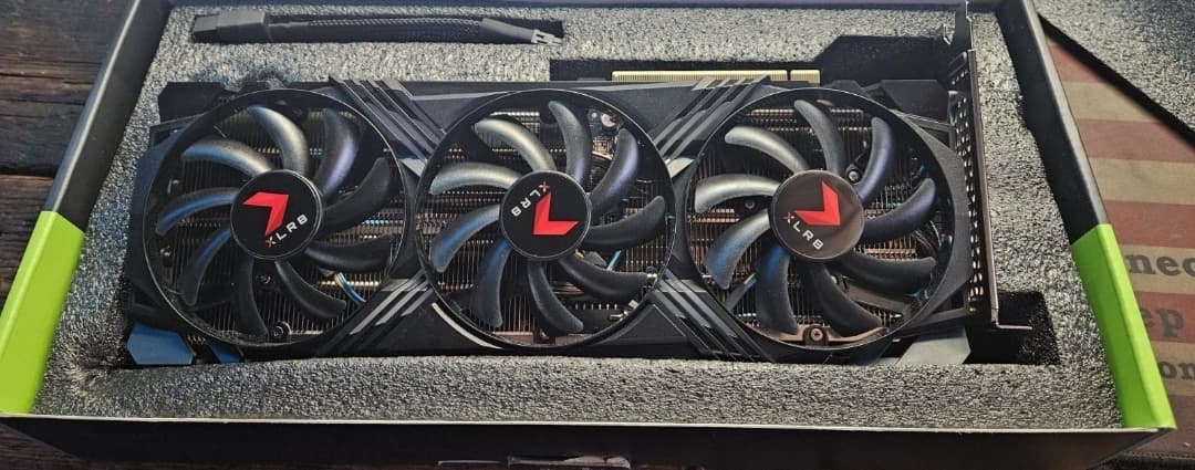 PNY XLR8 GeForce RTX 4070 Super 12GB Gaming Graphics Card - MINT Condition