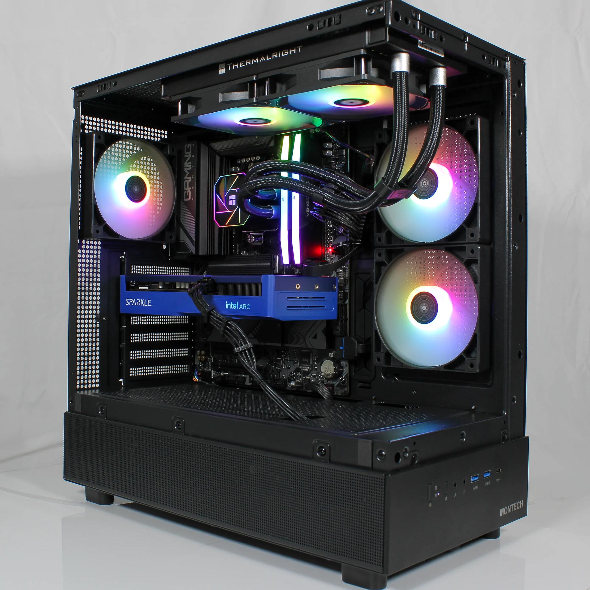 Ultra Units: Intel Arc B570 | Ryzen 5 7600X | 32gb | 80+ GOLD | 1 TB | RGB