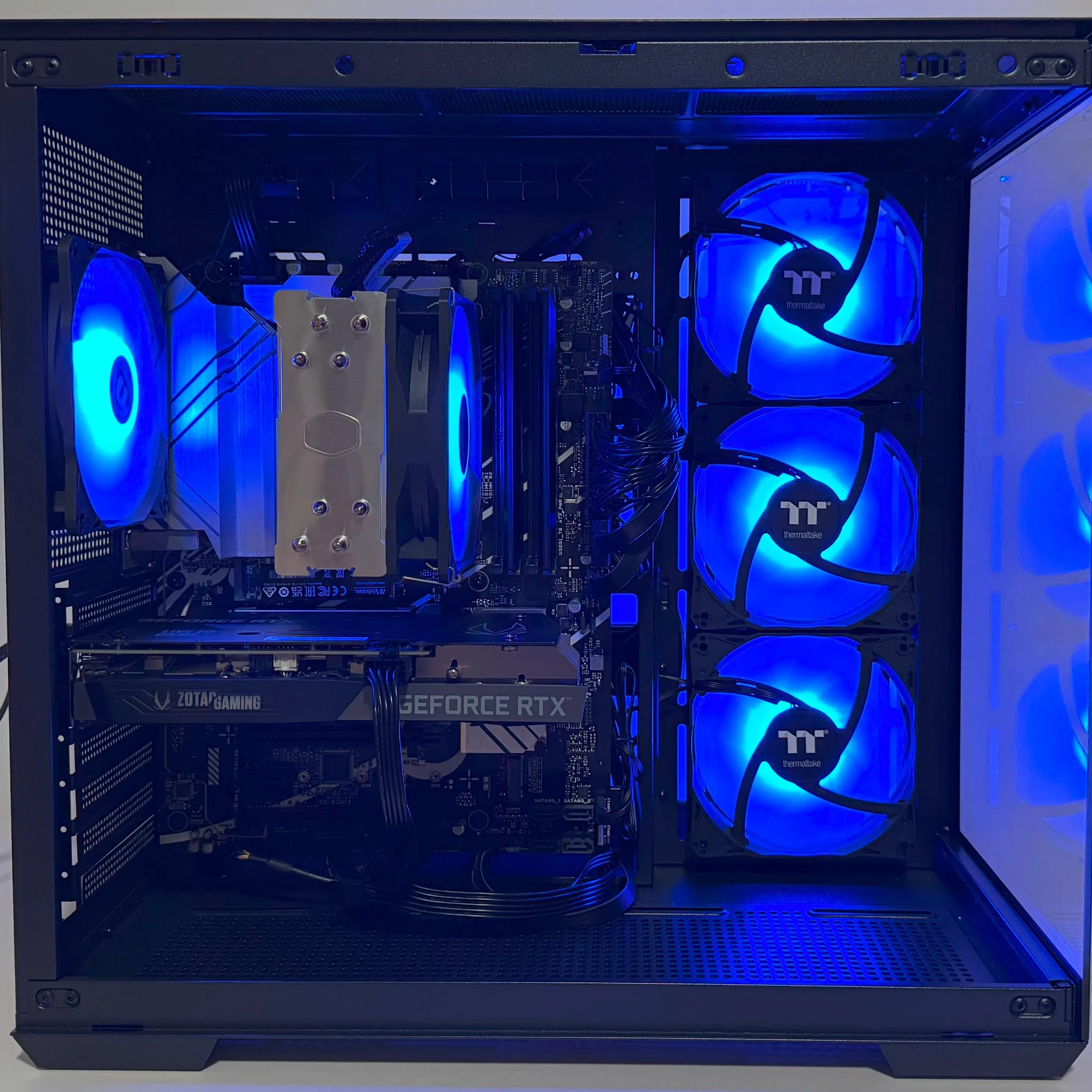 Intel Core i5 14400F ASUS Prime Z790-V AX GeForce RTX 3060 12GB 1TB SSD 32GB DDR5 Thermaltake Case