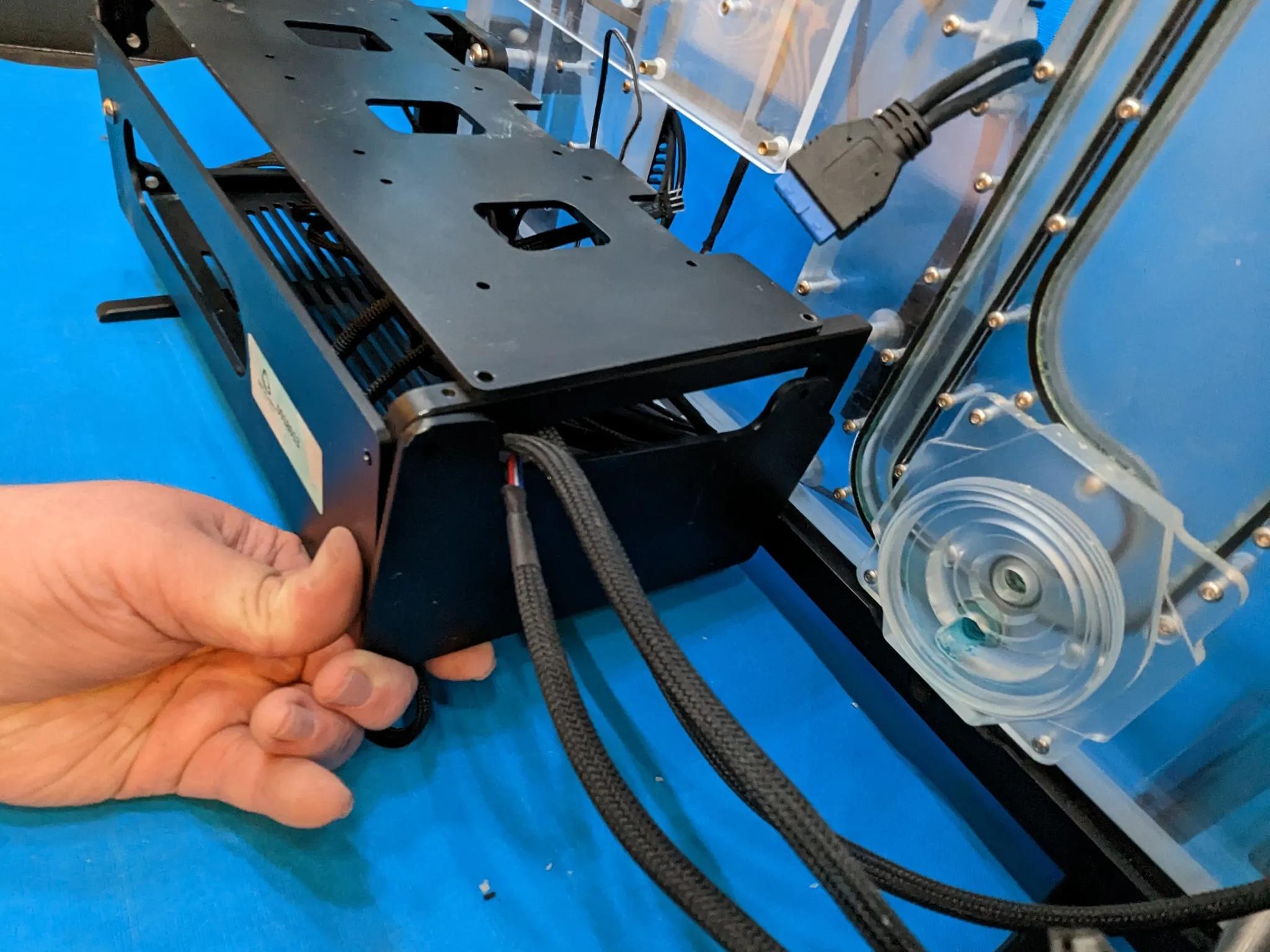 Singularity Computers SC Spectre 3.0 Case - Black - Some Work Needed