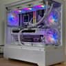 RTX 5080 Whiteout Gaming PC 9800x3d 64GB DDR5 2TB NVME SSD