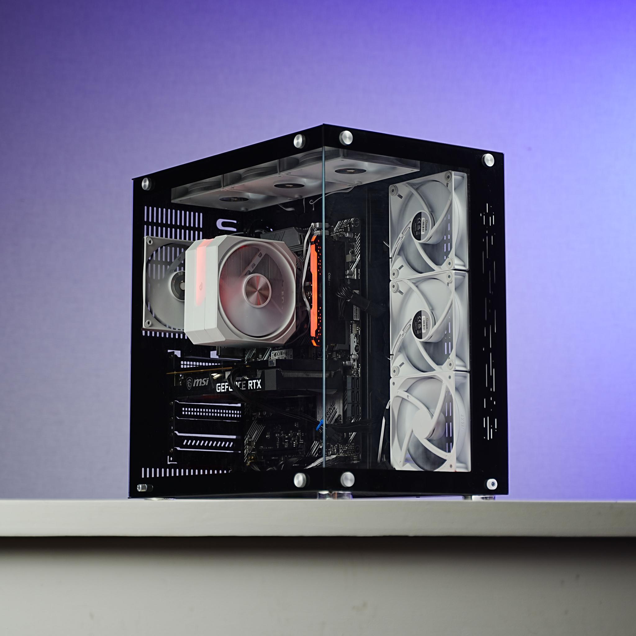 \ DF-02 / RTX 3060 Ti Ryzen 5 3500 16GB .5TB Windows 11 Gaming PC Powerhouse