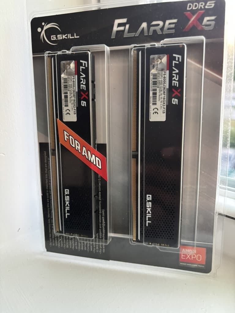 G.Skill Flare X5 32 GB (2 x 16 GB) DDR5-6000 CL36 Memory