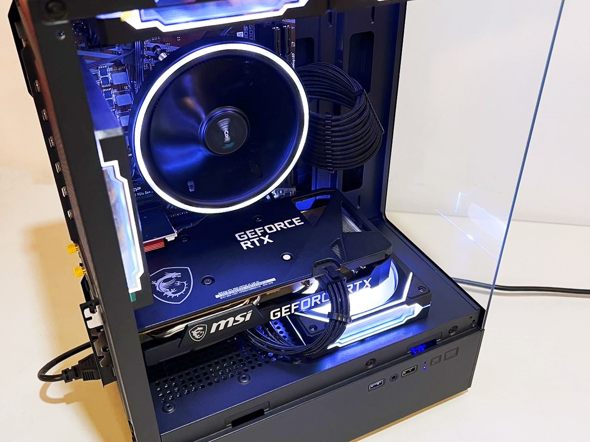 🔥SALE🔥 R5-5600|RTX 3060|32GB RAM|1TB M.2|WIFI|ARGB FANS|-DepxTech Brand NEW Pre-Built PC Value PCs