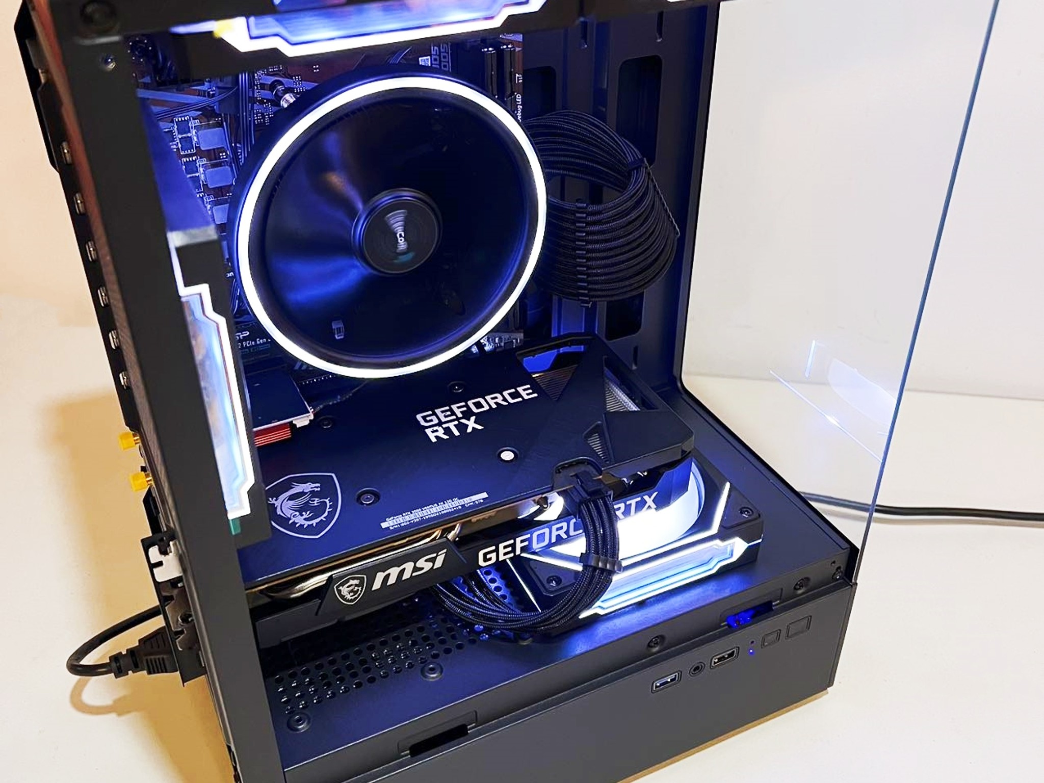 🔥SALE🔥 R5-5600|RTX 3060|32GB RAM|1TB M.2|WIFI|ARGB FANS|-DepxTech Brand NEW Pre-Built PC Value PCs