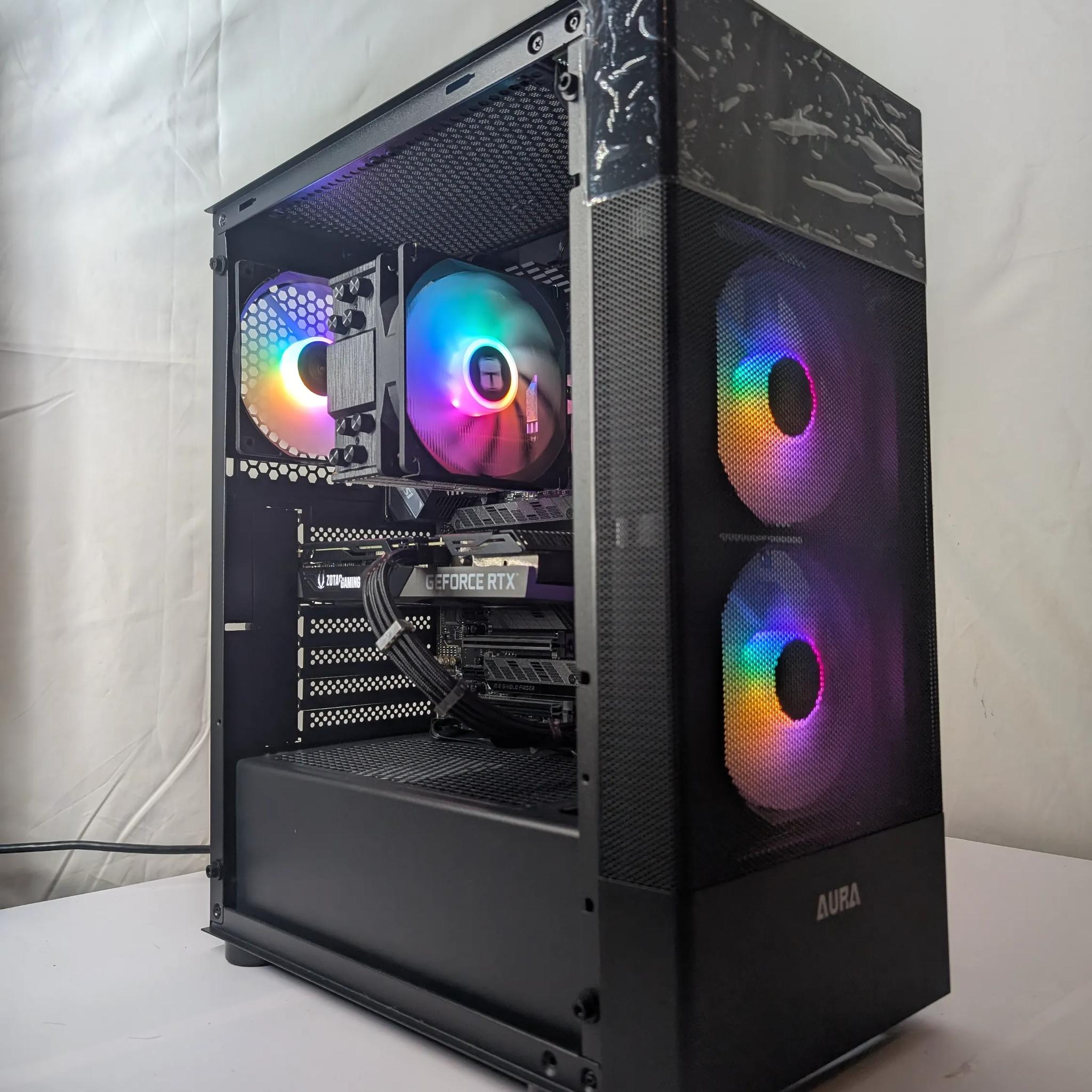 🔥 High-Performance Gaming PC – i7-10700K | RTX 3060 Ti | 32GB DDR4 | 1TB NVMe SSD | Windows 11 🔥