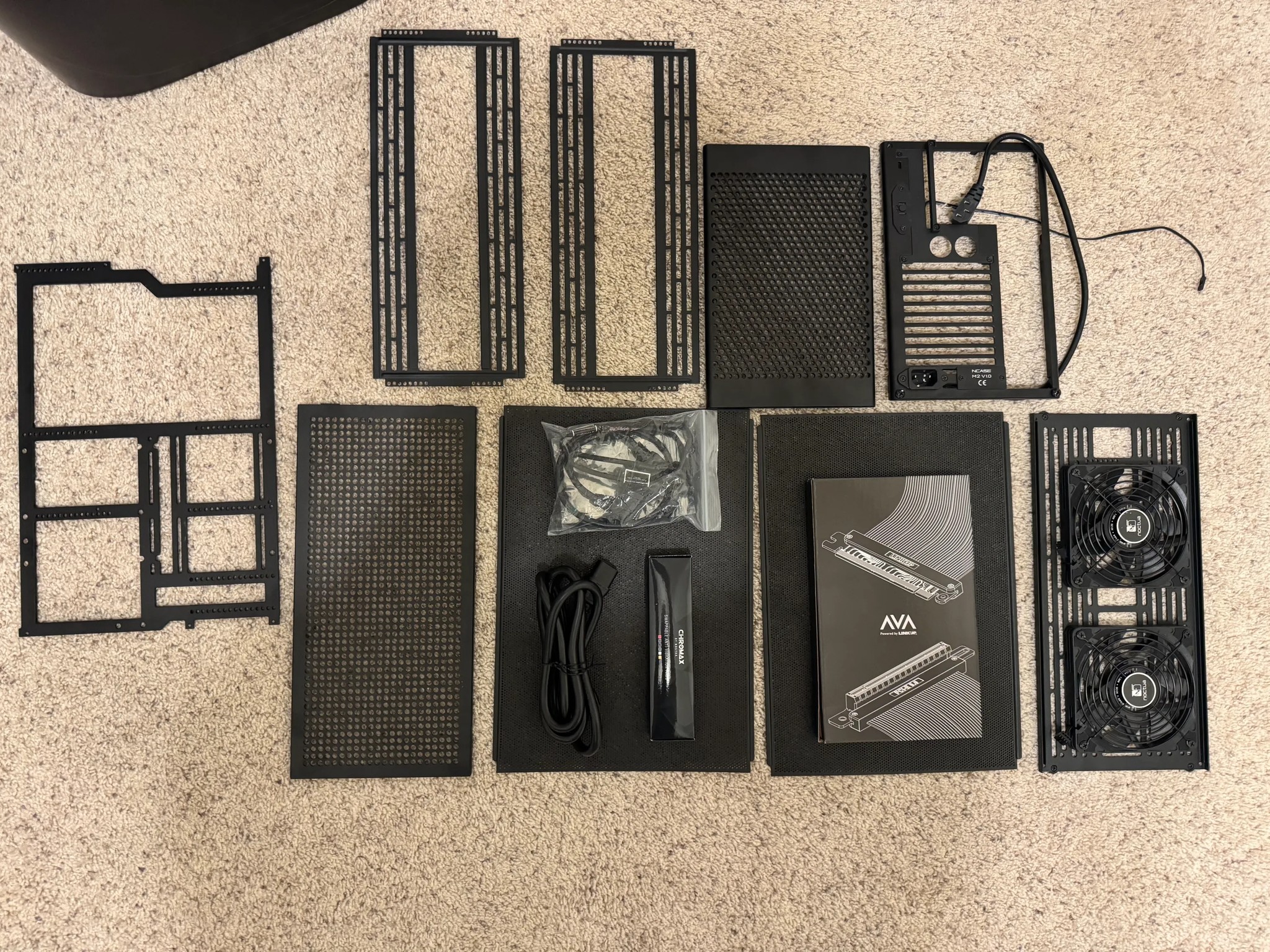 Ncase M2 Grater - Black - Flatpack Case