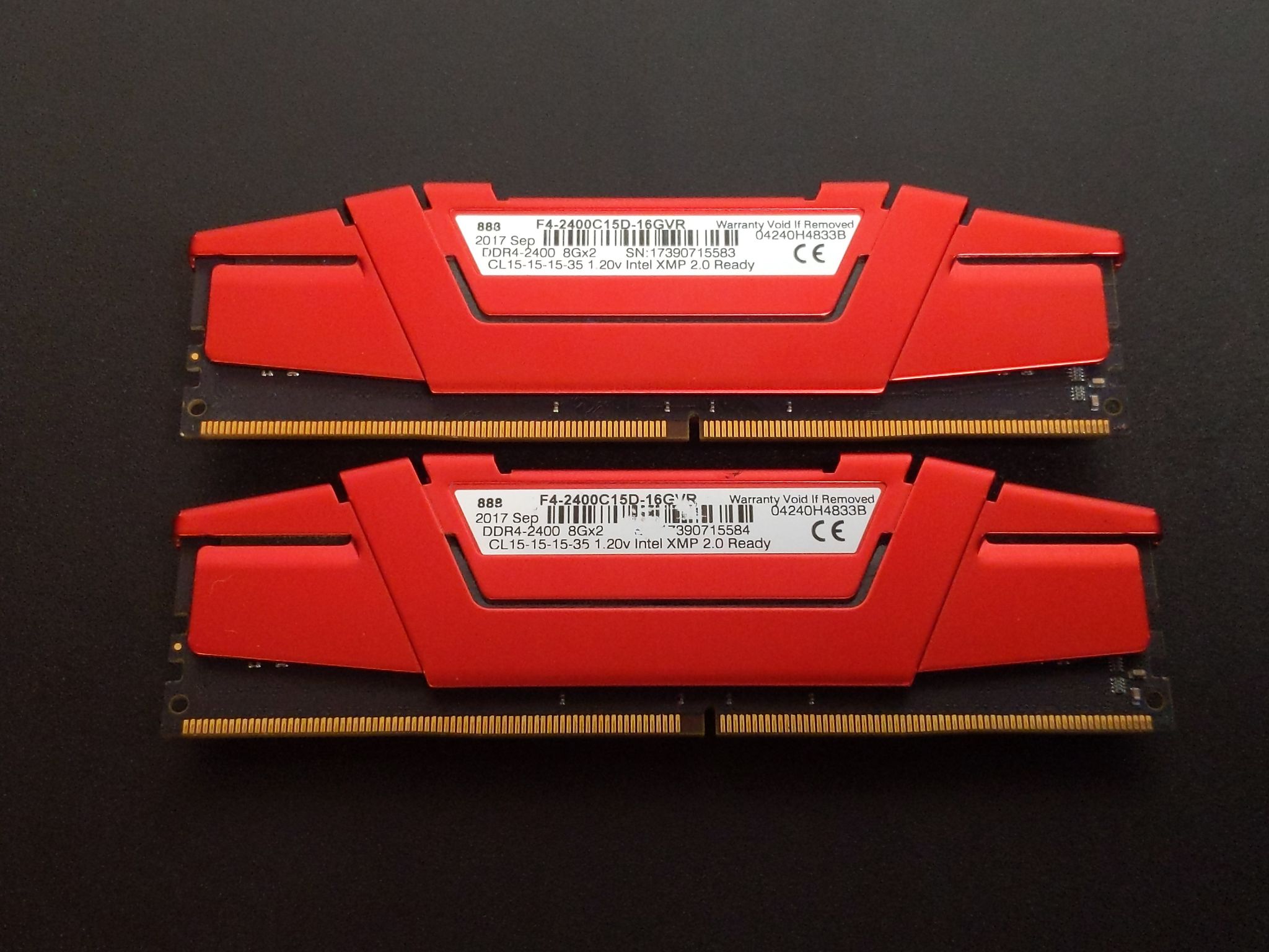 DDR4-2400 G.Skill Ripjaws 16GB x2