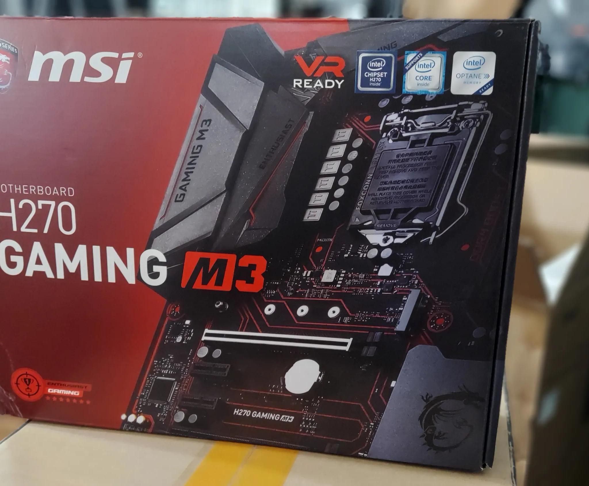 MSI H270 Gaming M3, i5-7500 CPU, 16GB RAM