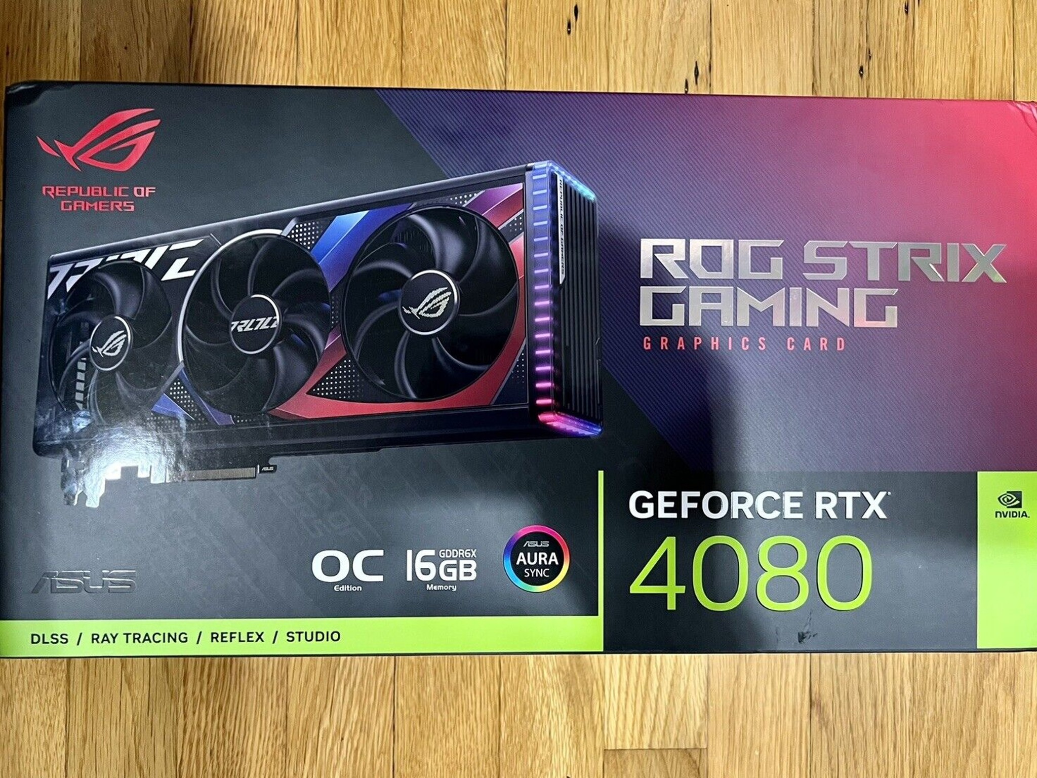 Asus ROG Strix RTX 4080 New in box