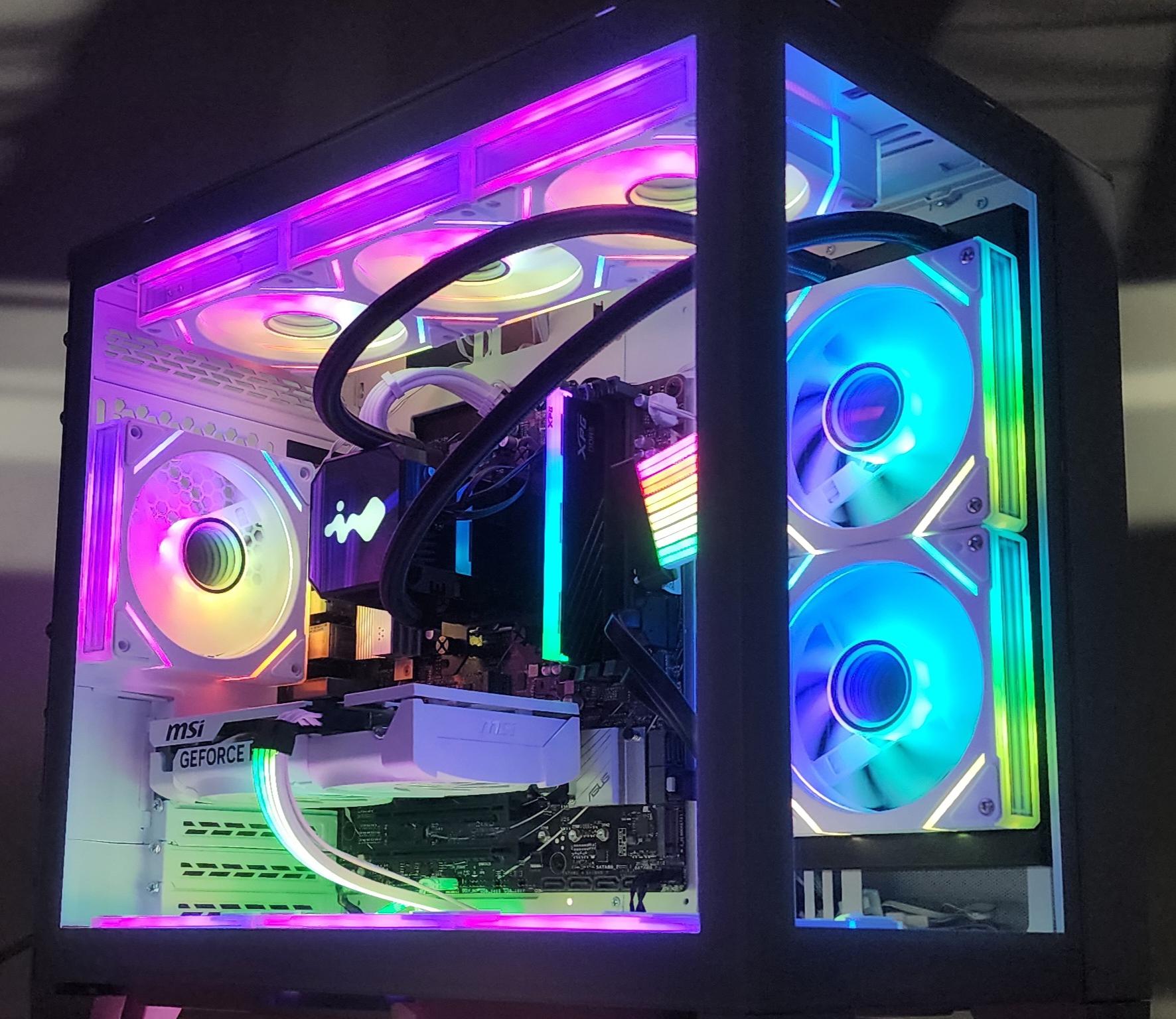 Gaming PC Ryzen 7 7700X 16GB RAM 1TB SSD RTX 5060  8GB Windows 11 Computer