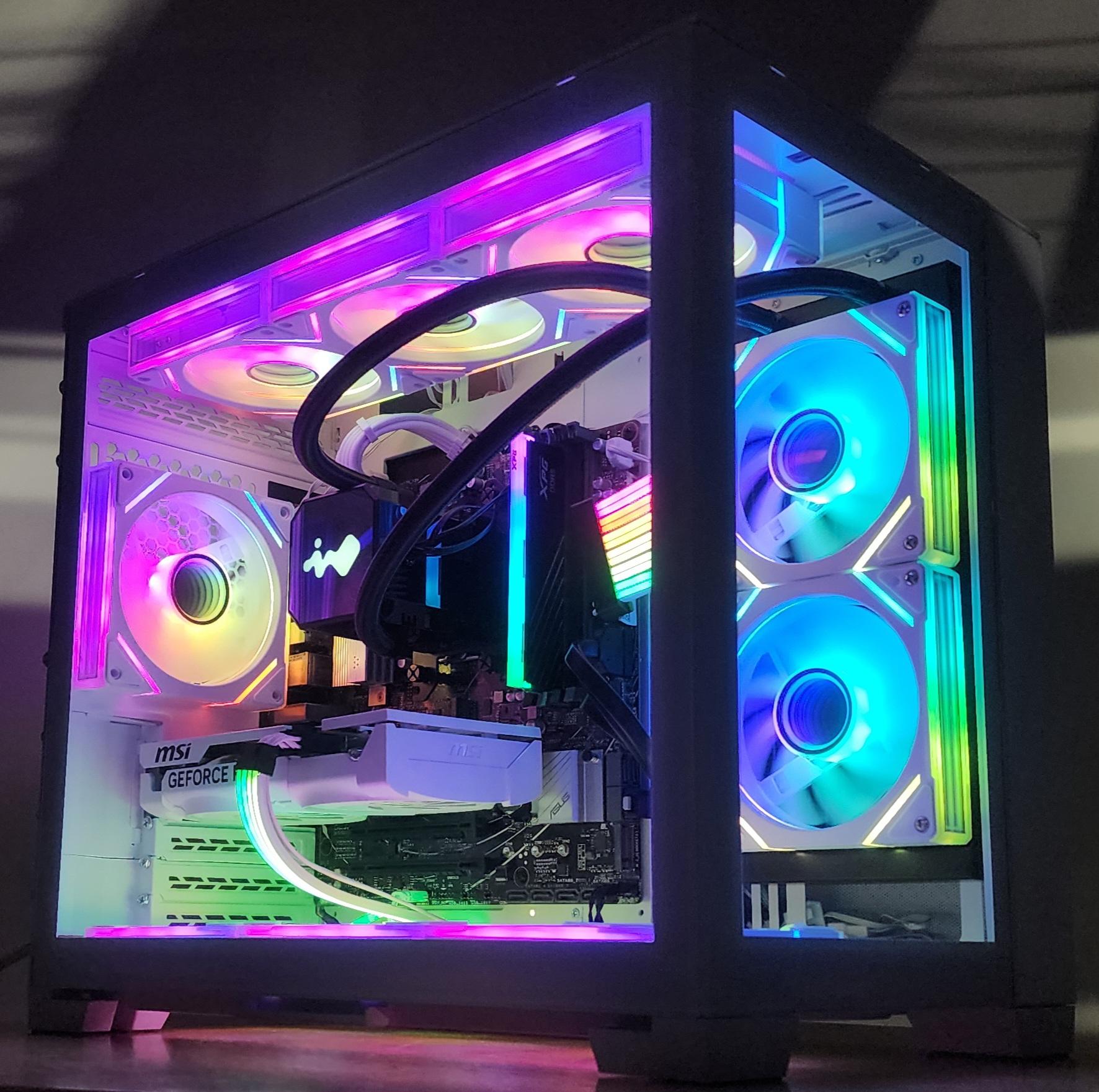 Gaming PC Ryzen 7 7700X 16GB RAM 1TB SSD RTX 5060  8GB Windows 11 Computer