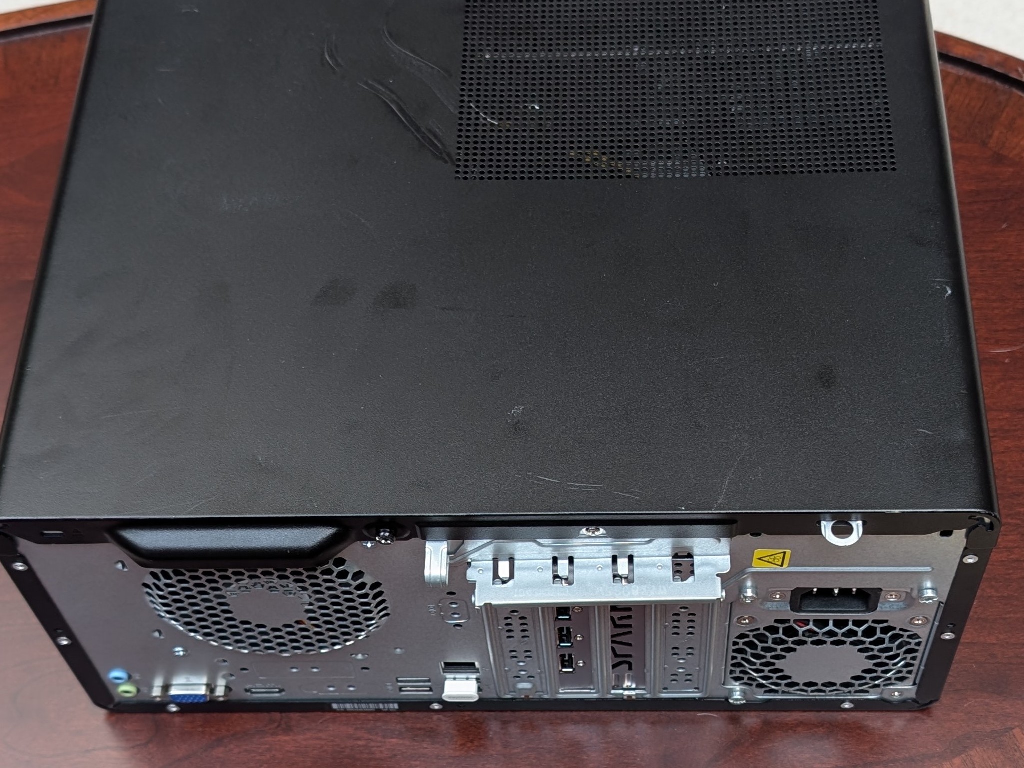 Steam OS console conversion of used HP Workstation, Intel Arc GPU added on