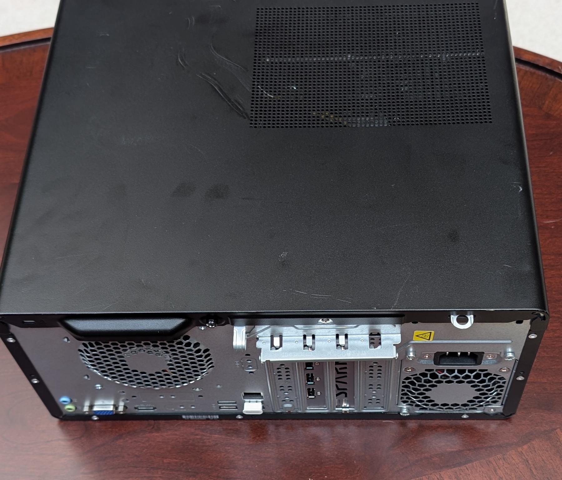 Steam OS console conversion of used HP Workstation, Intel Arc GPU added on
