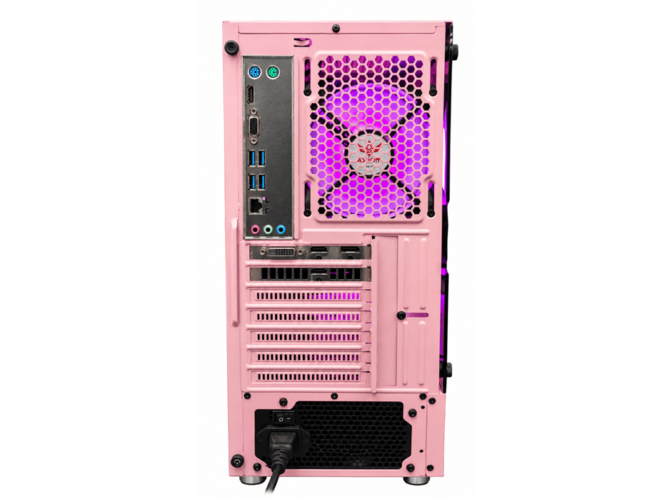 GeForce RTX 2060 Axiom Gaming PC Pink - Ryzen 5 2600