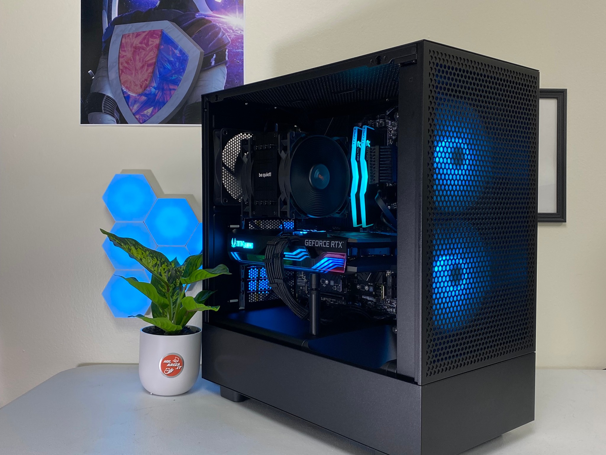 🌌i5-12600KF/32GB/1TB/RTX 3070 🌌 Galactic Forge" Gaming PC 🌌