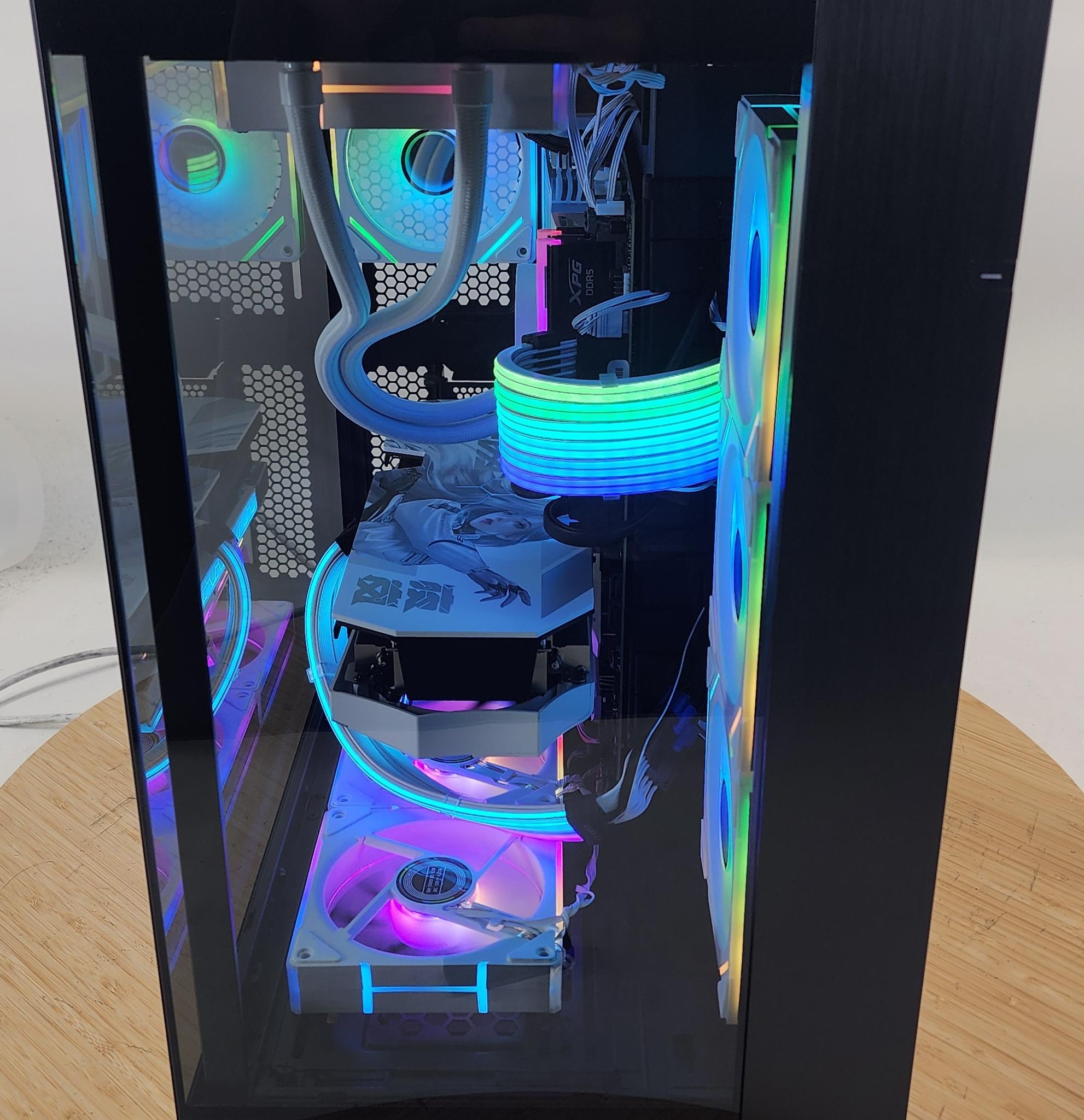 Gaming PC i9-14900K 32GB RAM 2TB SSD RX 9070 XT 16GB Windows 11 Computer