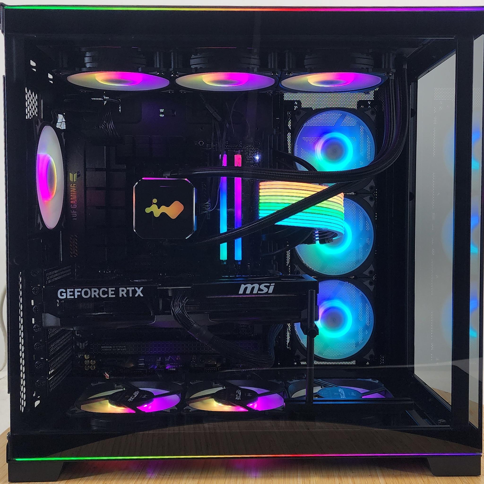 Gaming PC Ryzen 9 9950X3D 32GB RAM 2TB SSD RTX 5070 Ti 16GB Windows 11 Computer