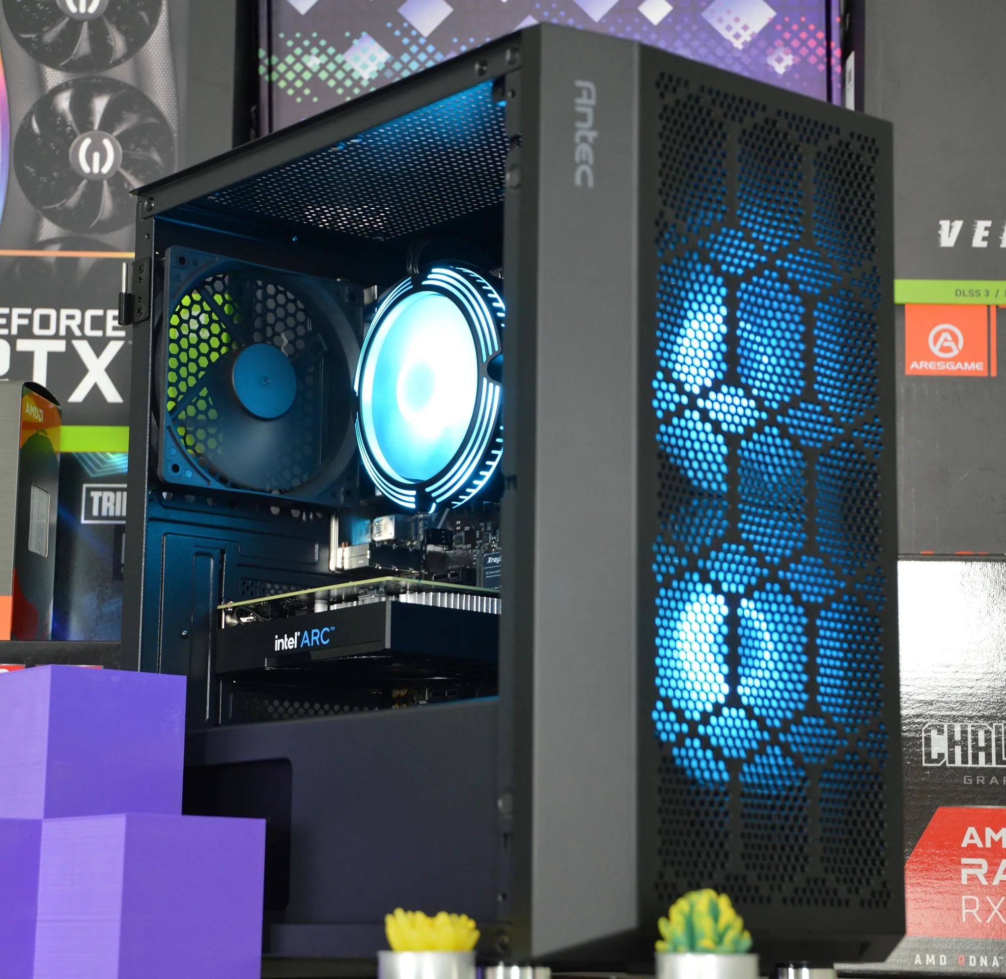 ⚡⚡ | ARC A380 6GB | RYZEN 5 3600 | 16GB DDR4 RAM | 1TB NVME SSD | Electric Arc |