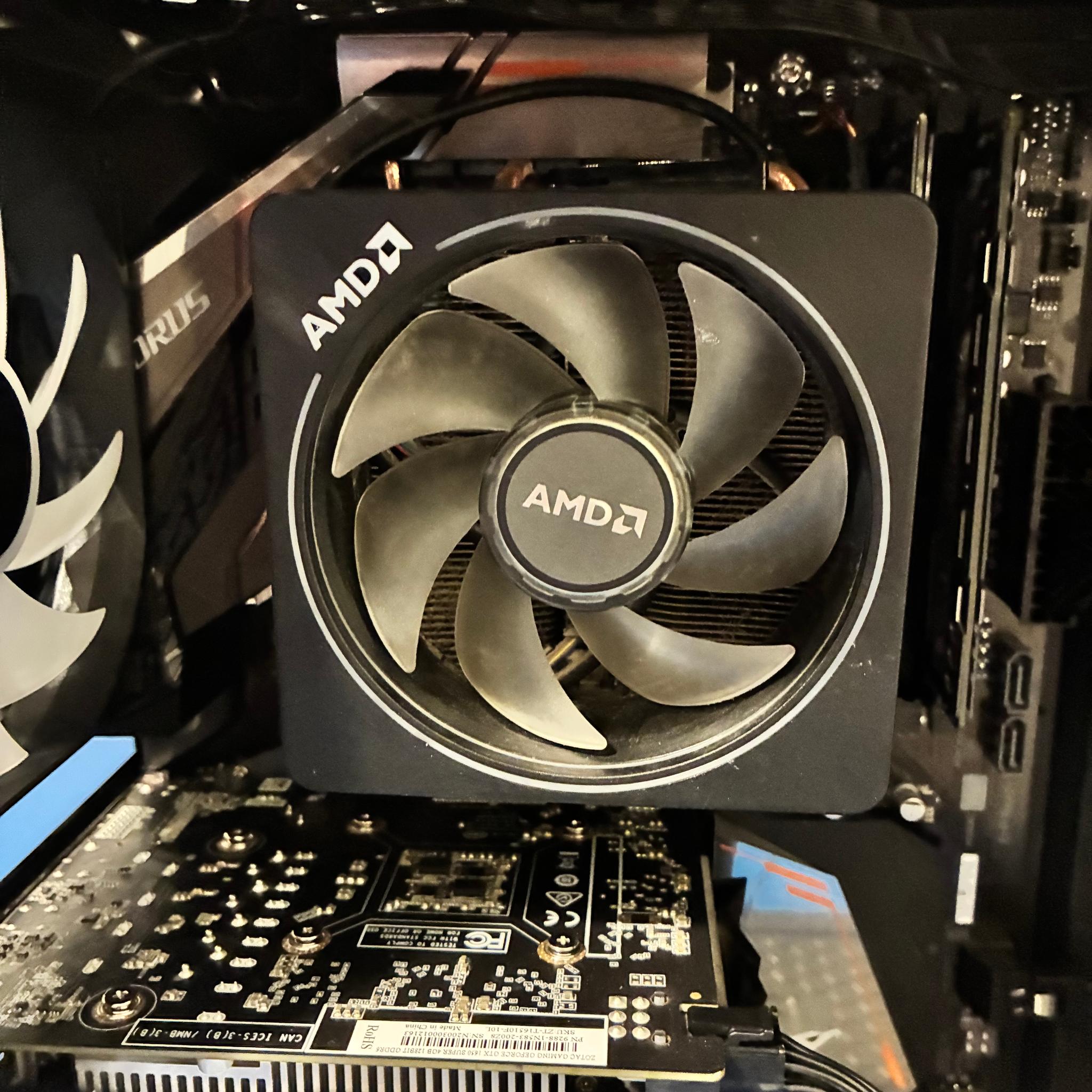 Black Prebuilt Gaming PC.