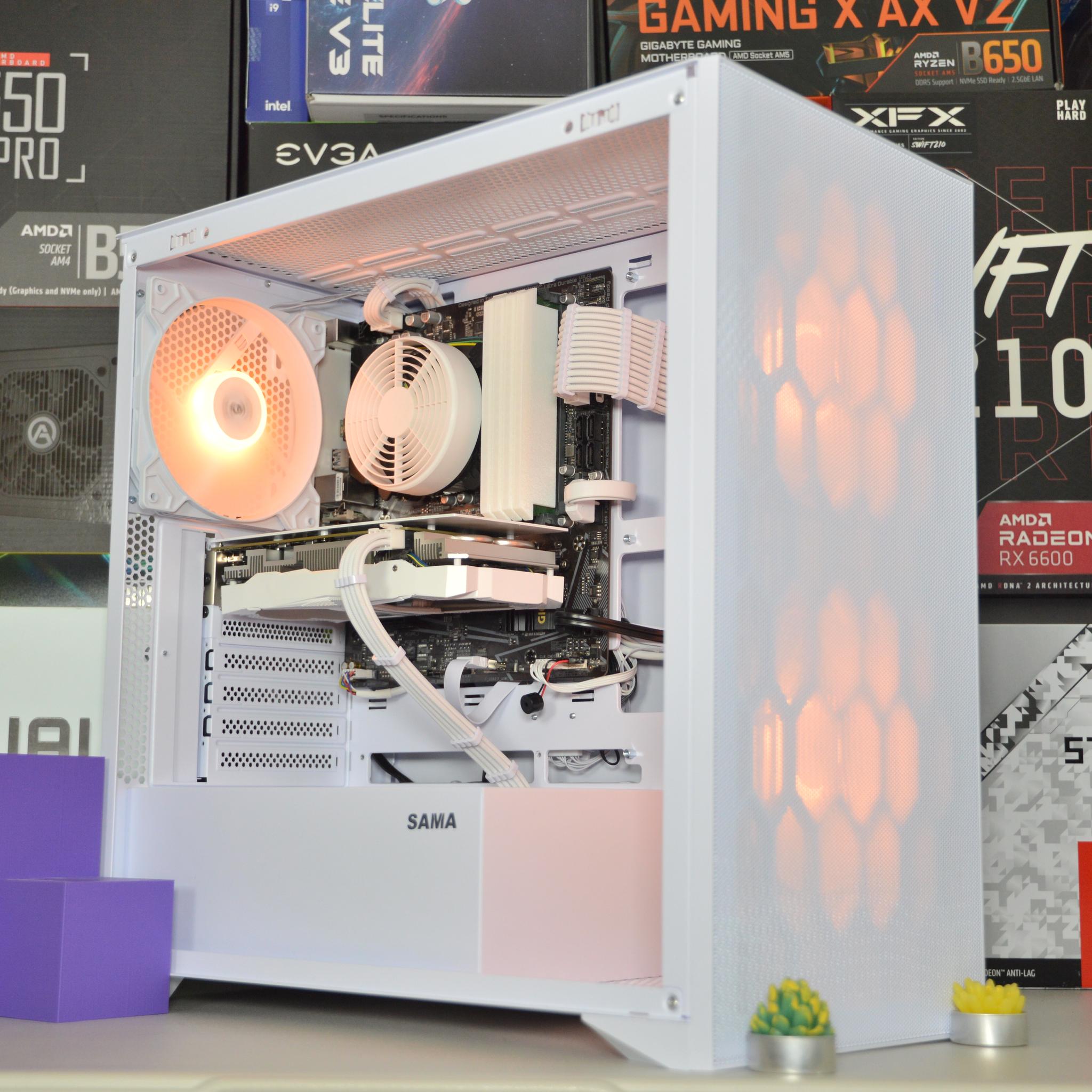 🧊🧊| RTX 2060 SUPER 6GB | INTEL i3-10100 | 16GB DDR4 RAM | 1 TB Storage | Ice Box 3.0 |